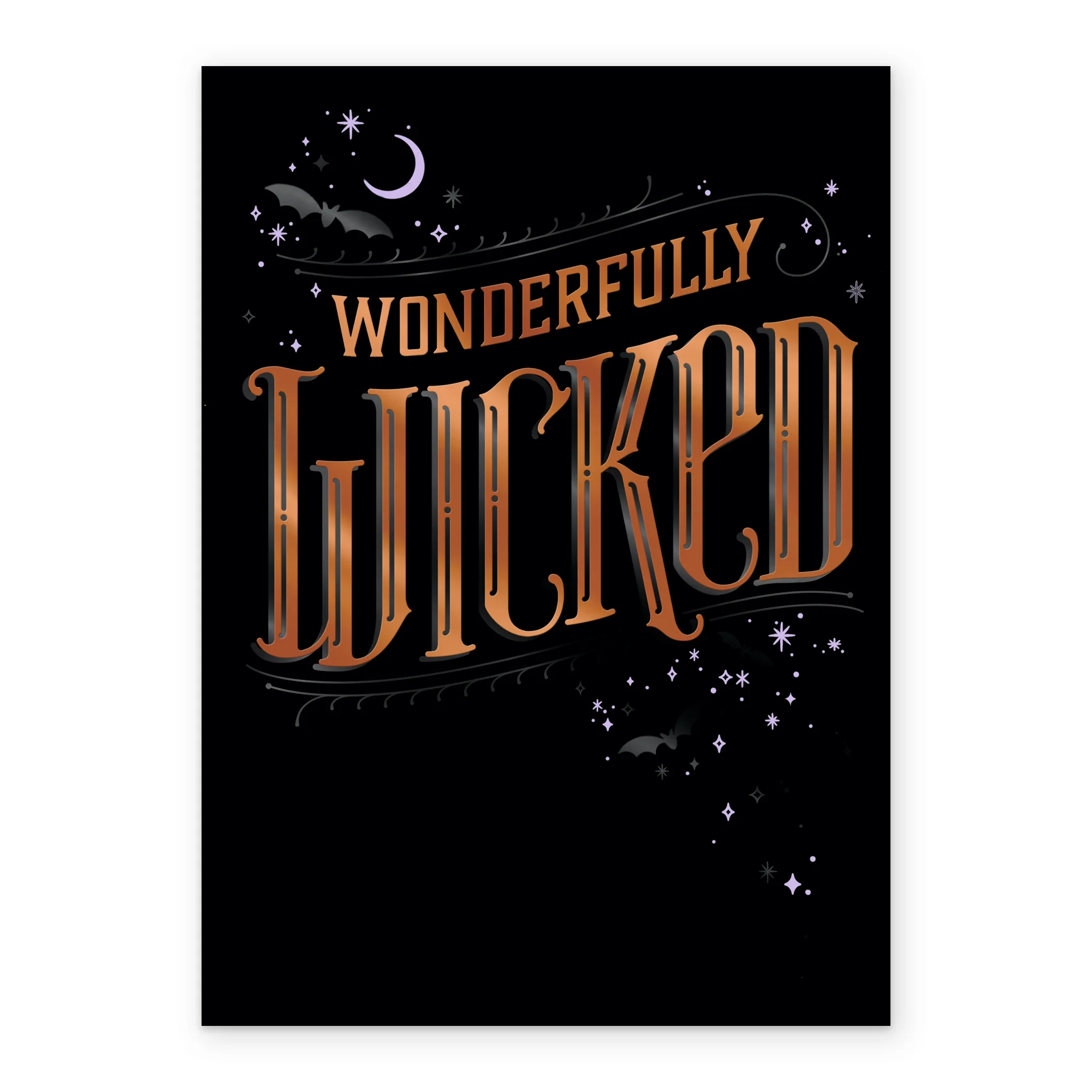 Personalised Wonderfully Wicked Halloween Card - Image 2