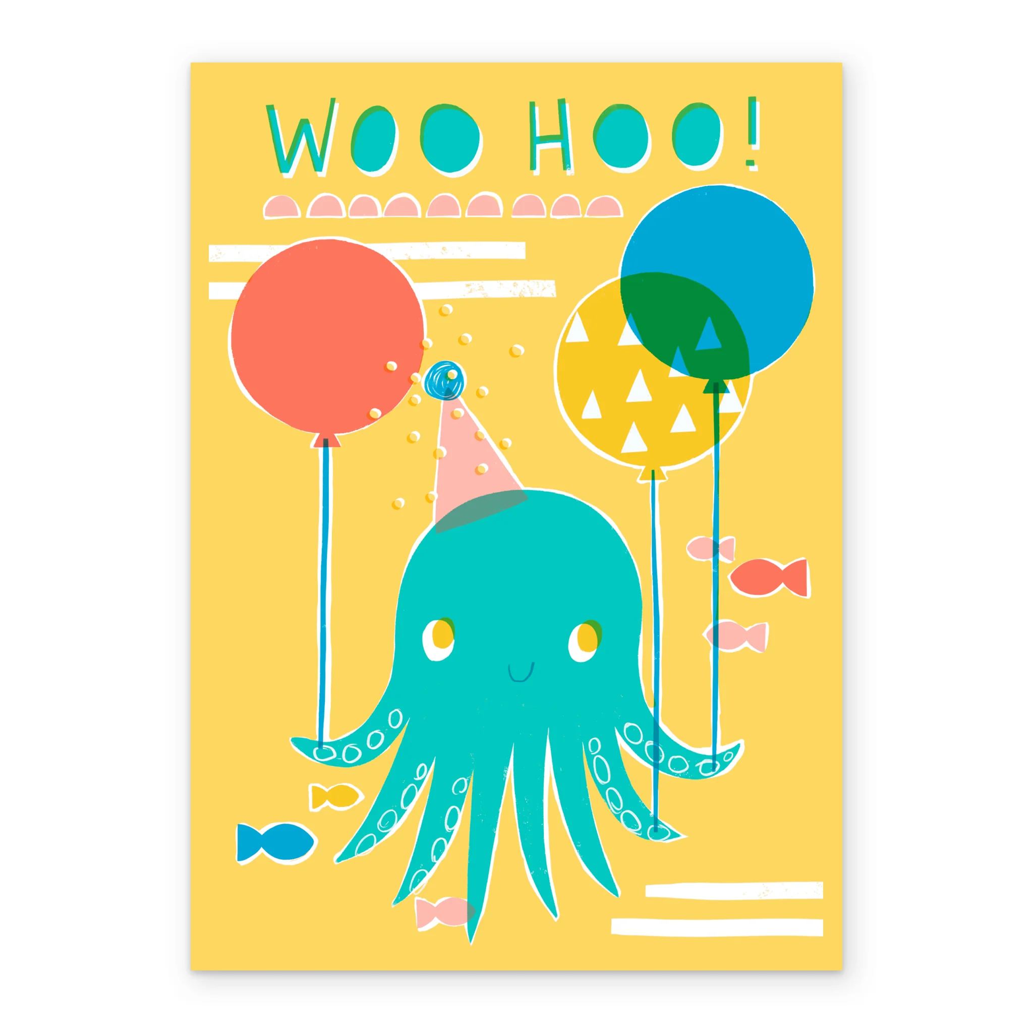 Personalised Woo Hoo! Kids Birthday Card For Him - Image 2