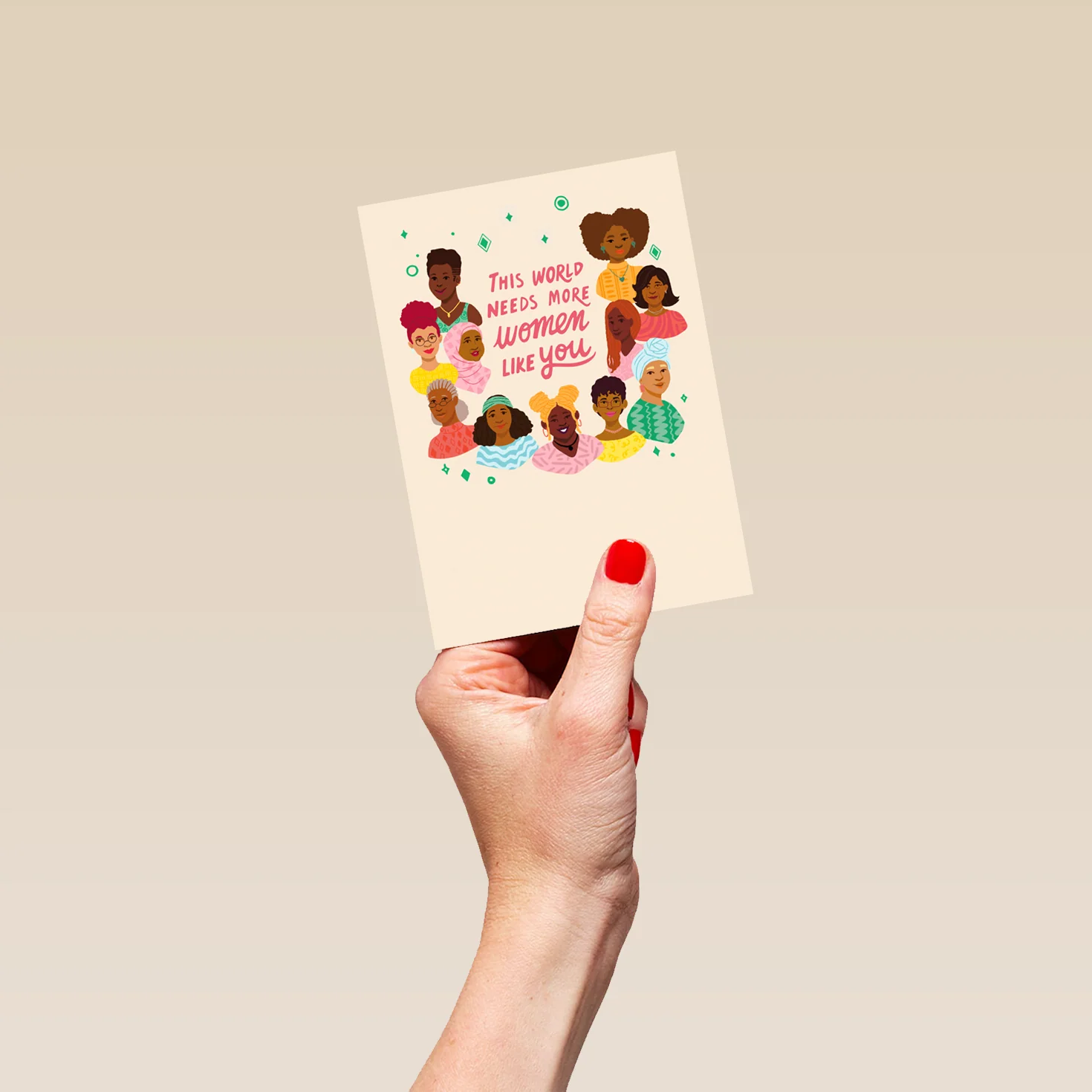 Personalised World Needs More Women Like You Mother's Day Card - Image 4