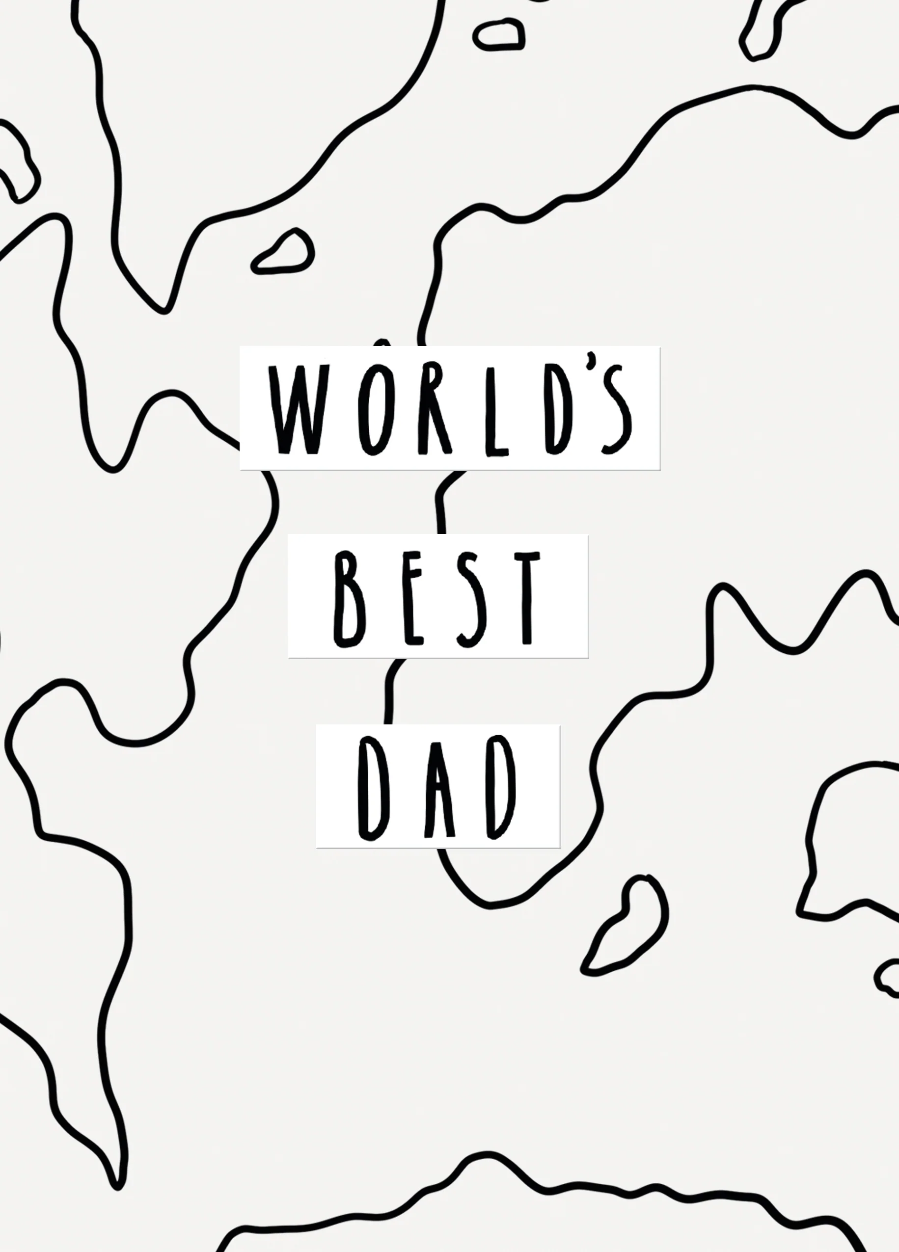 Personalised World's Greatest Dad Father's Day Card
