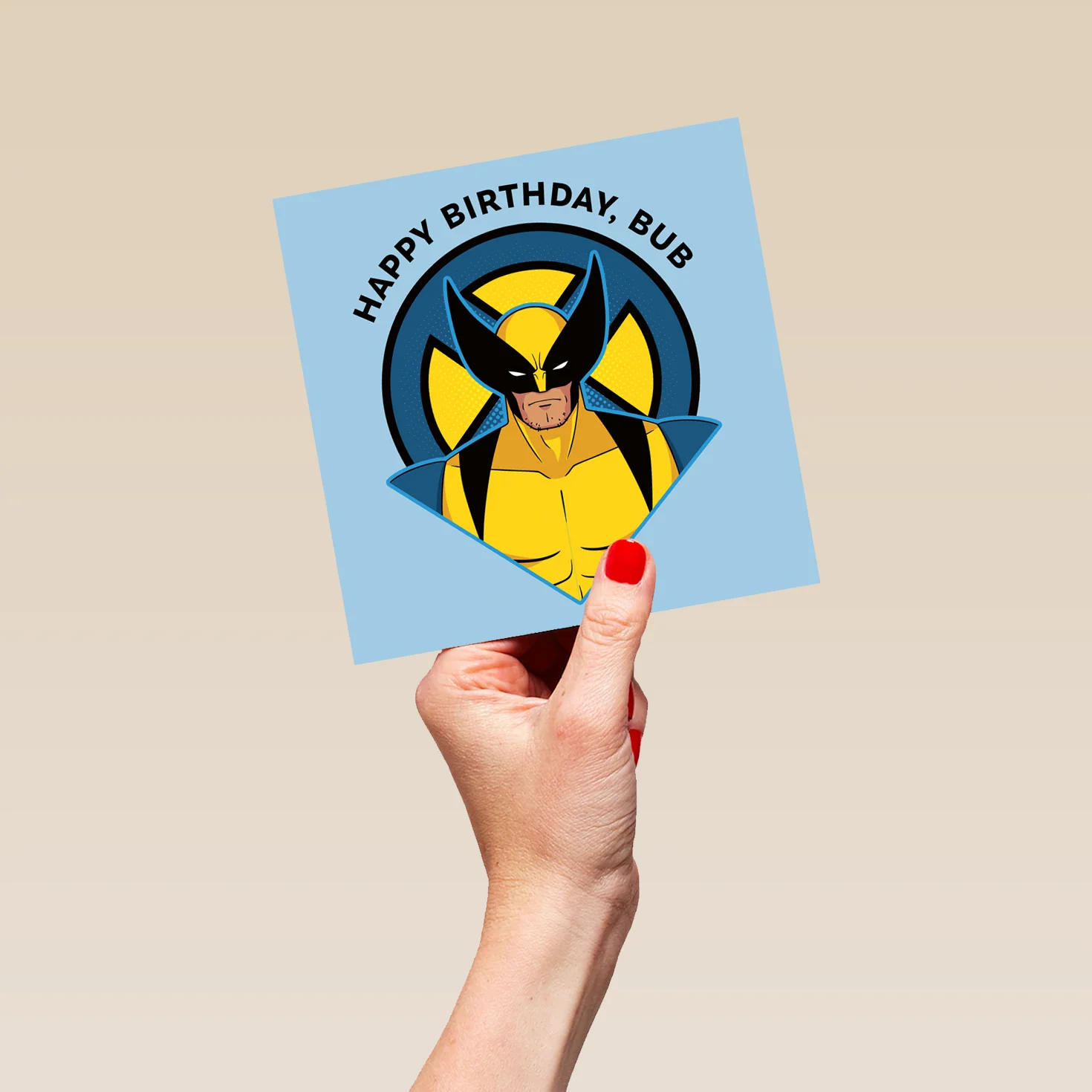 Personalised X-MEN Wolverine Birthday Card - Image 5
