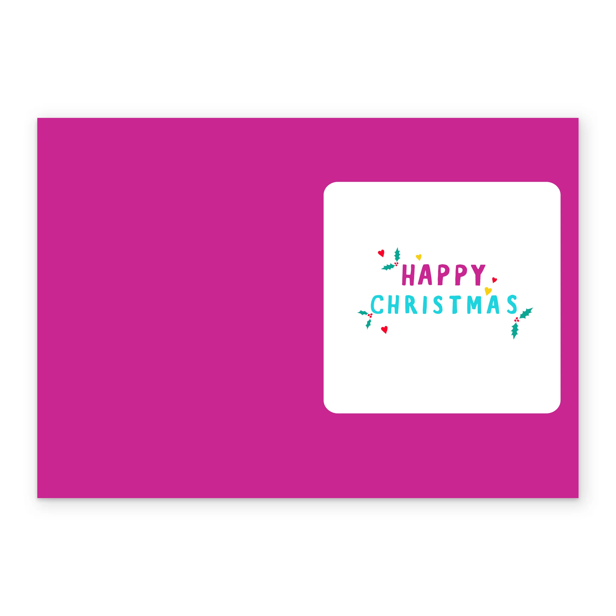 Personalised Xmas Kisses For Husband Christmas Card - Image 3