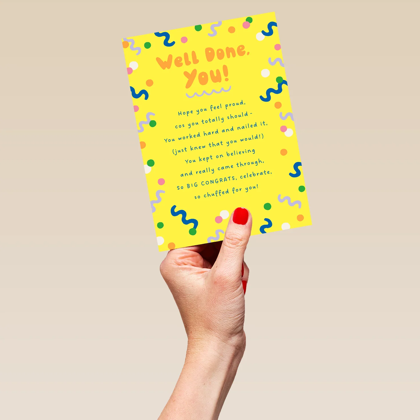 Personalised Yellow Heartfelt Congratulations Card - Image 5