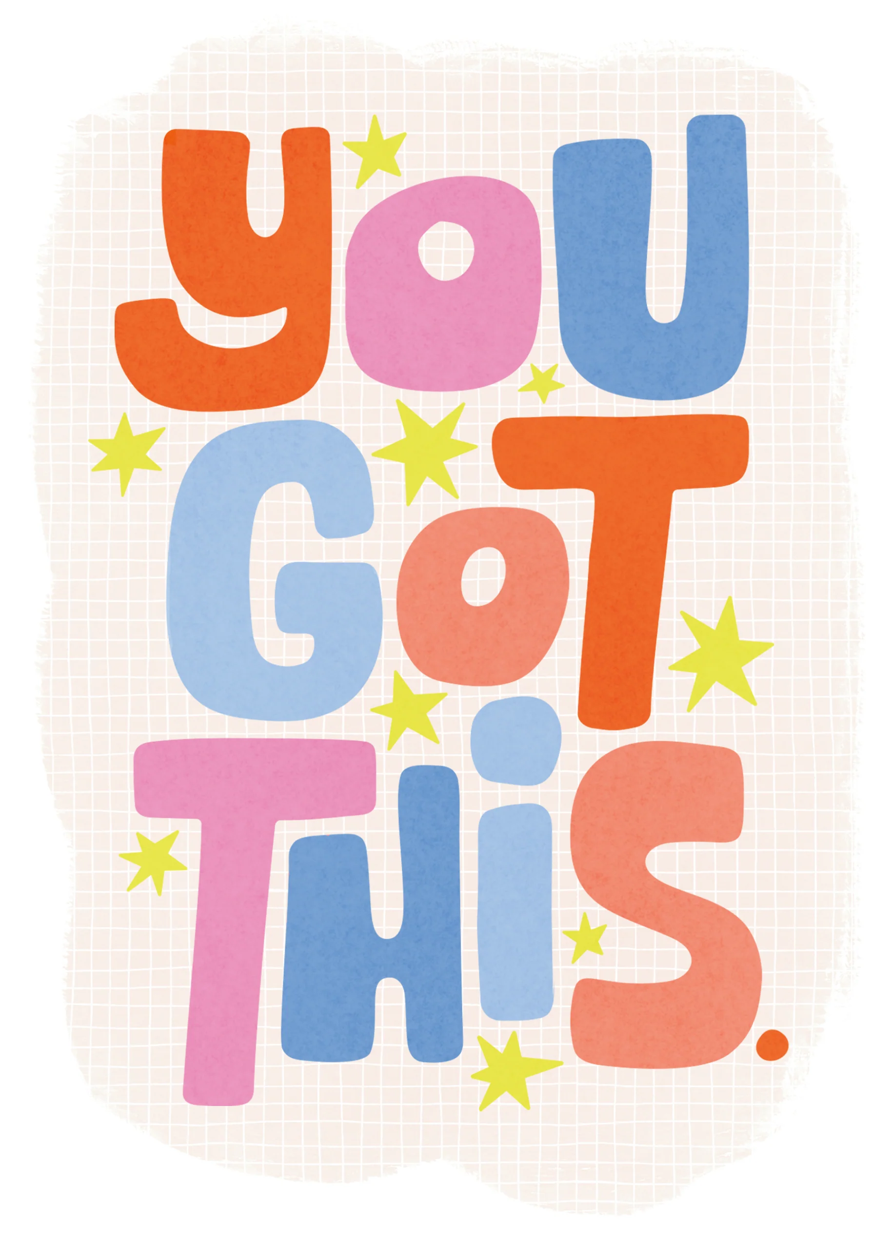 Personalised 'You Got This' Thinking of You Card