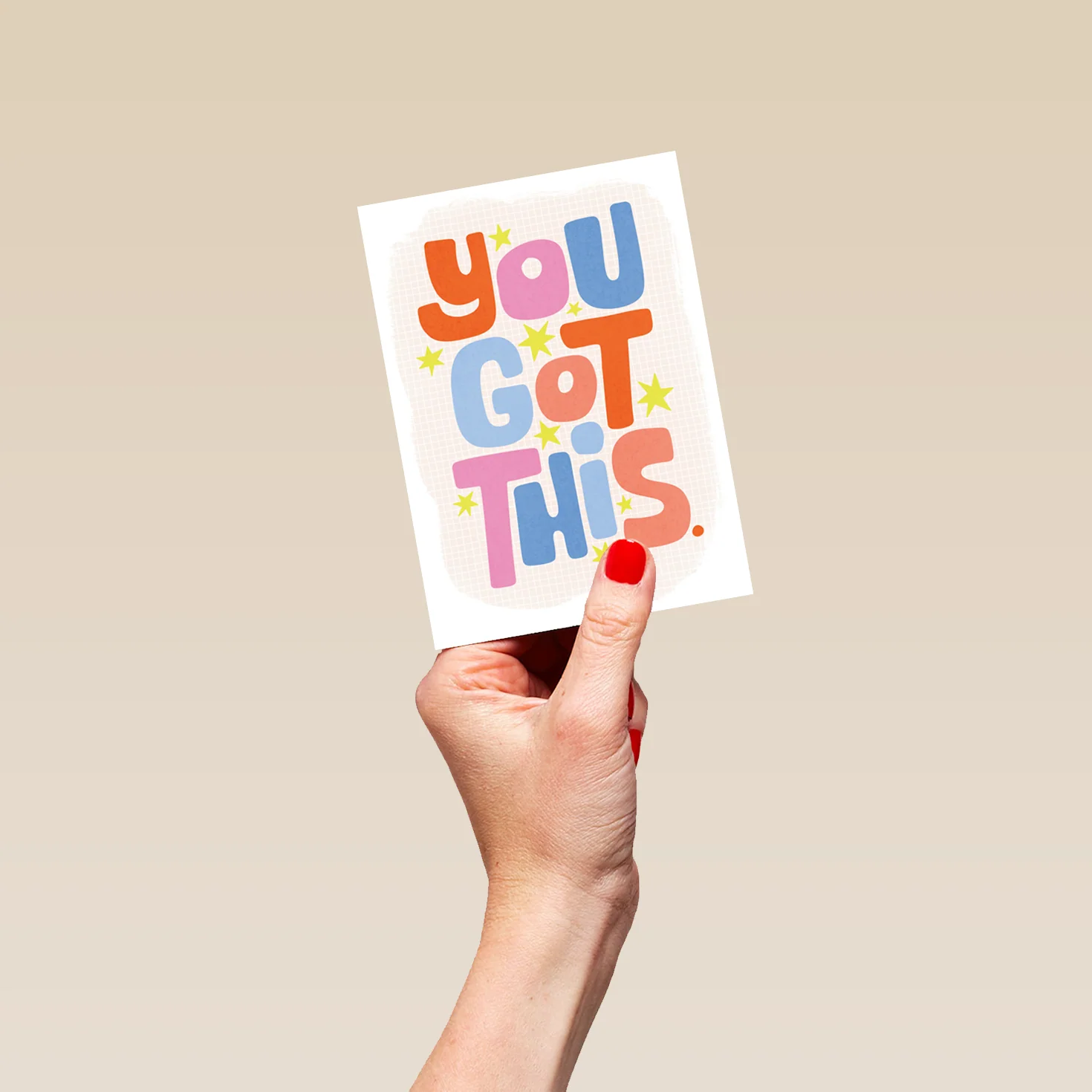 Personalised 'You Got This' Thinking of You Card - Image 4