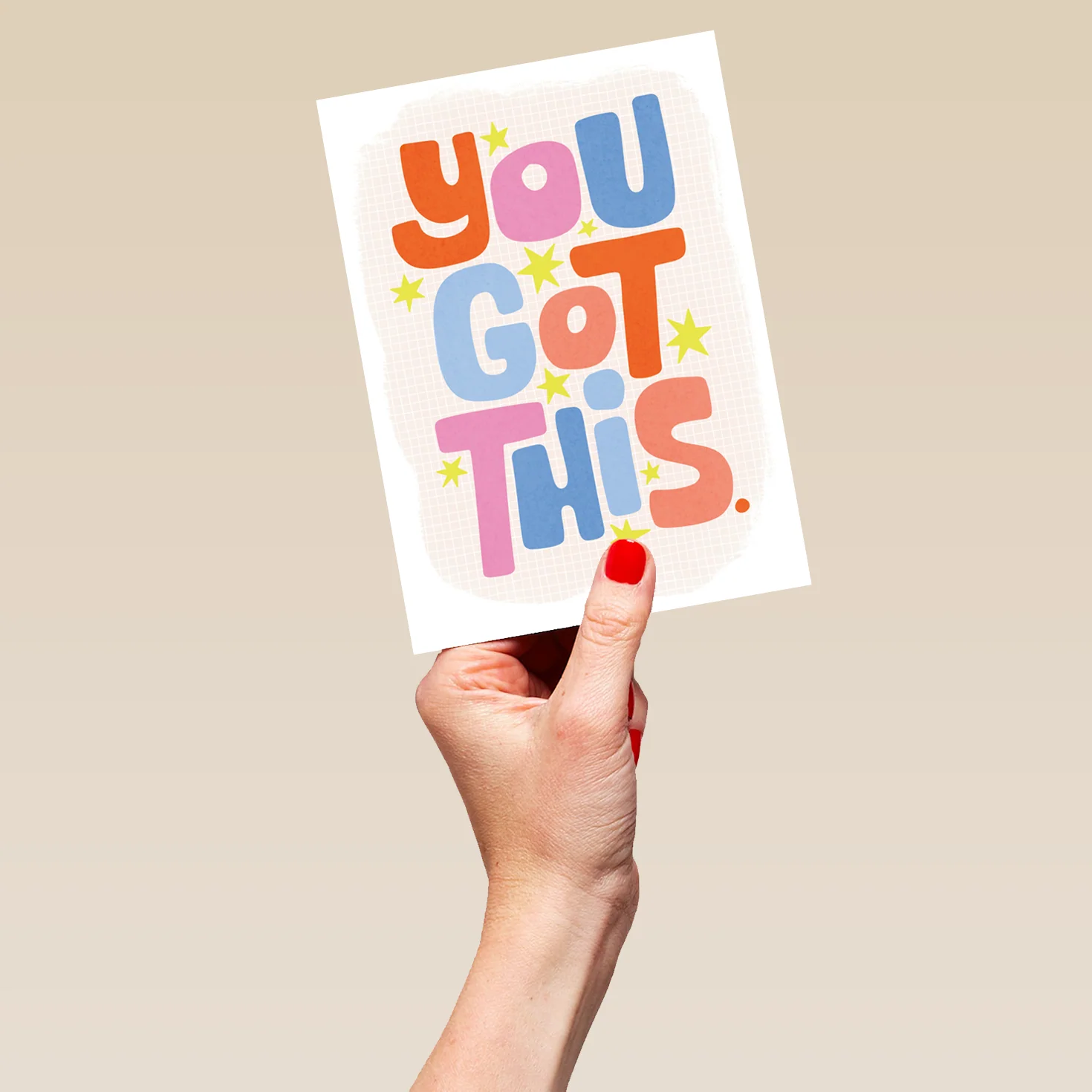 Personalised 'You Got This' Thinking of You Card - Image 5