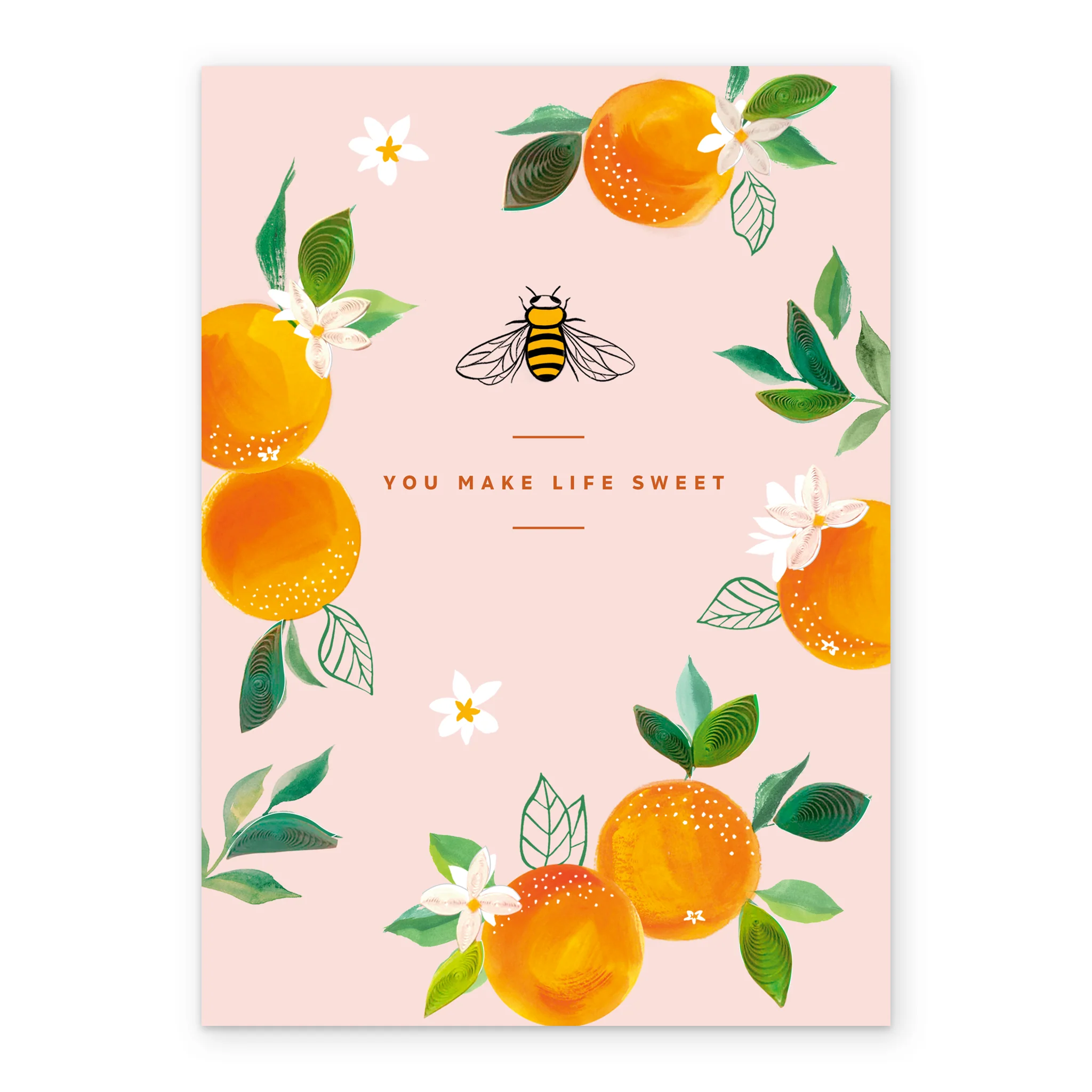 Personalised 'You Make Life Sweet' Illustrated Mother's Day Card - Image 2