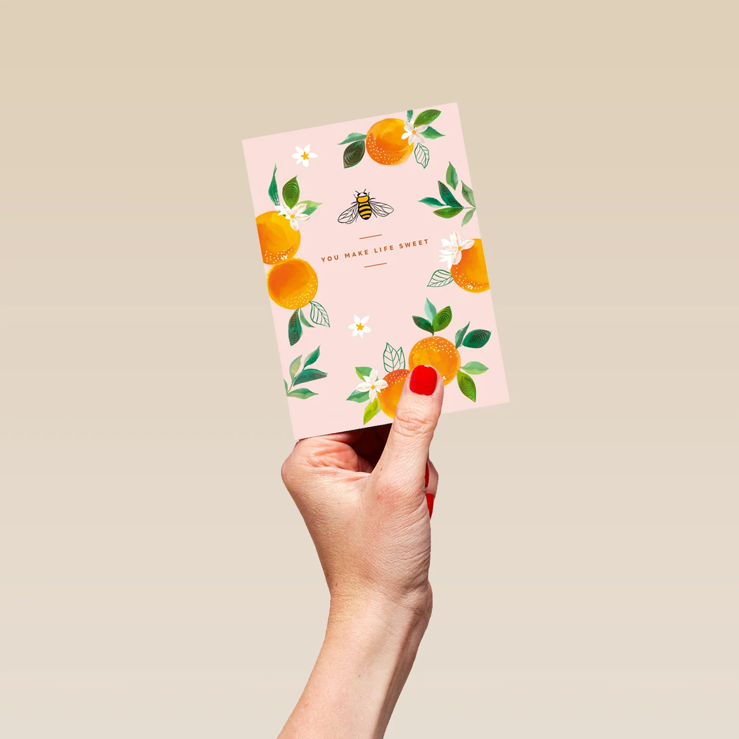 Personalised 'You Make Life Sweet' Illustrated Mother's Day Card - Image 4