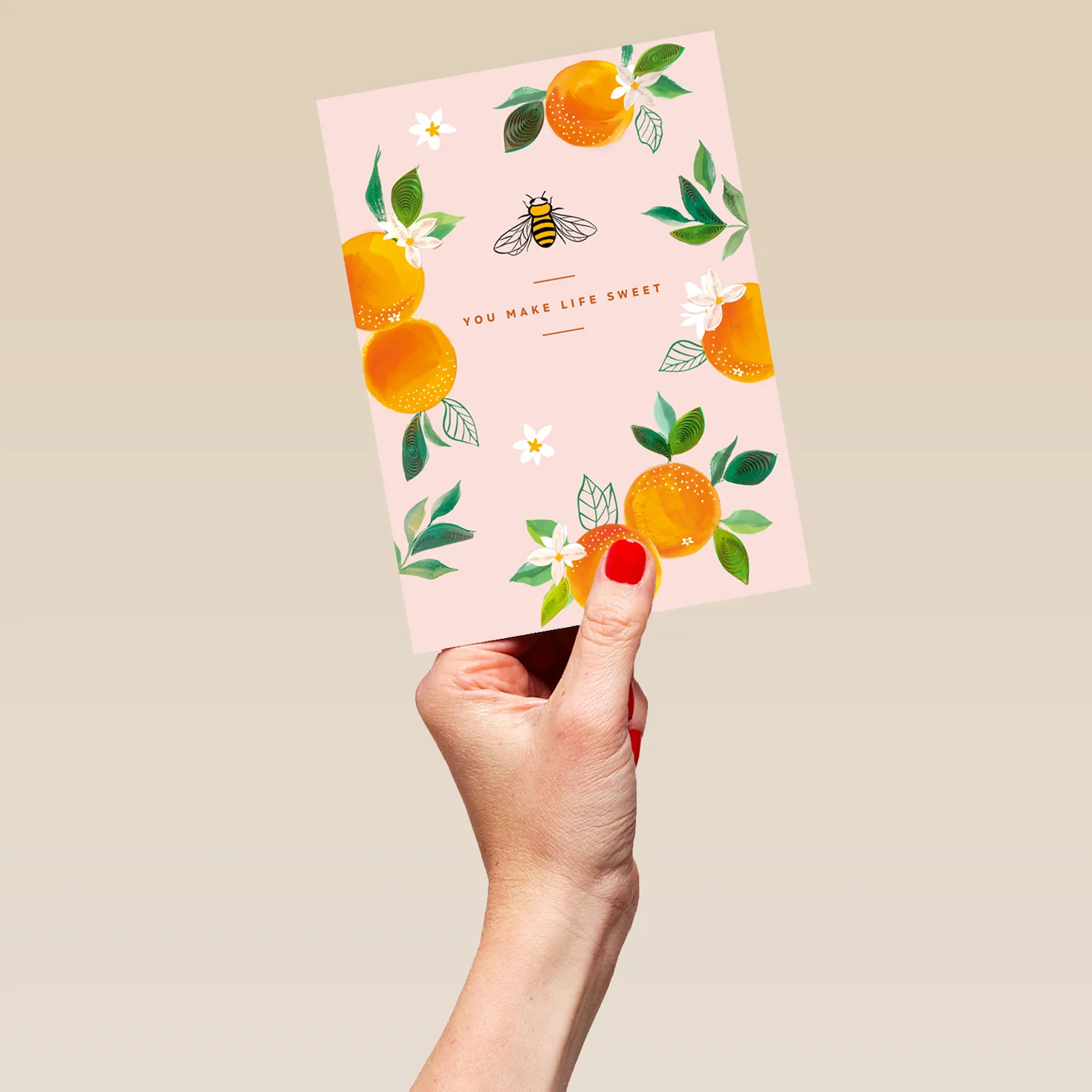 Personalised 'You Make Life Sweet' Illustrated Mother's Day Card - Image 5