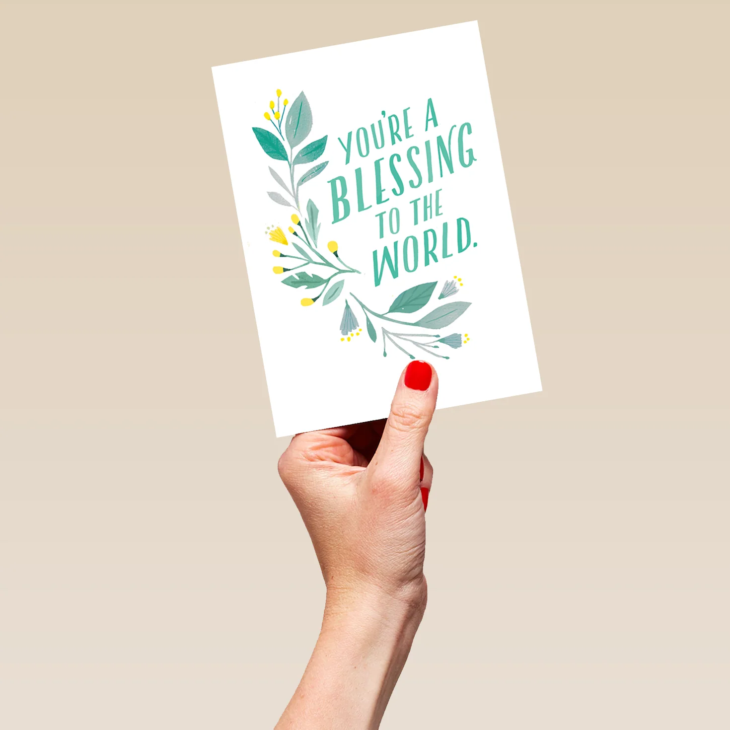 Personalised 'You're A Blessing' Easter Card - Image 5