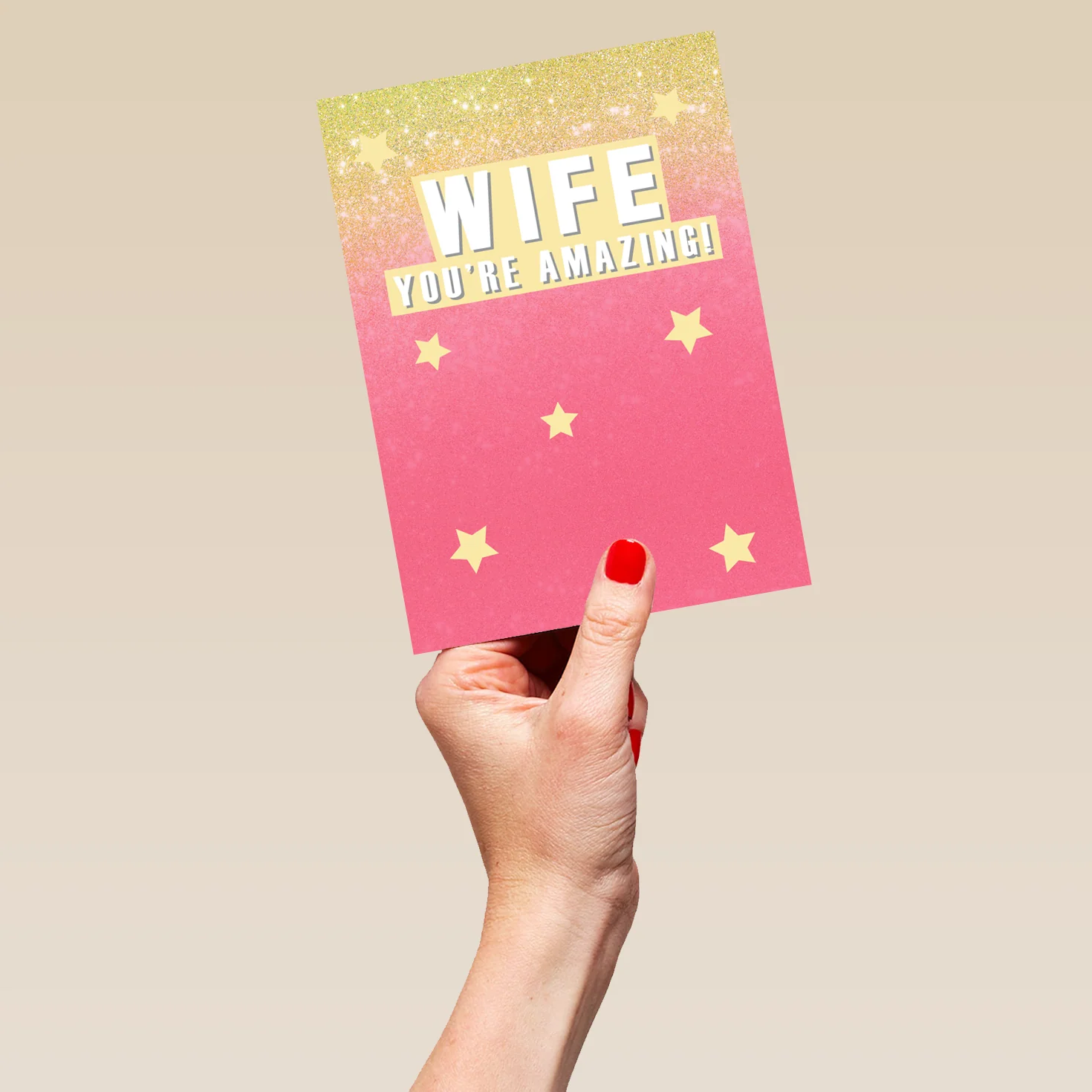 Personalised You're Amazing Card For Wife - Image 5