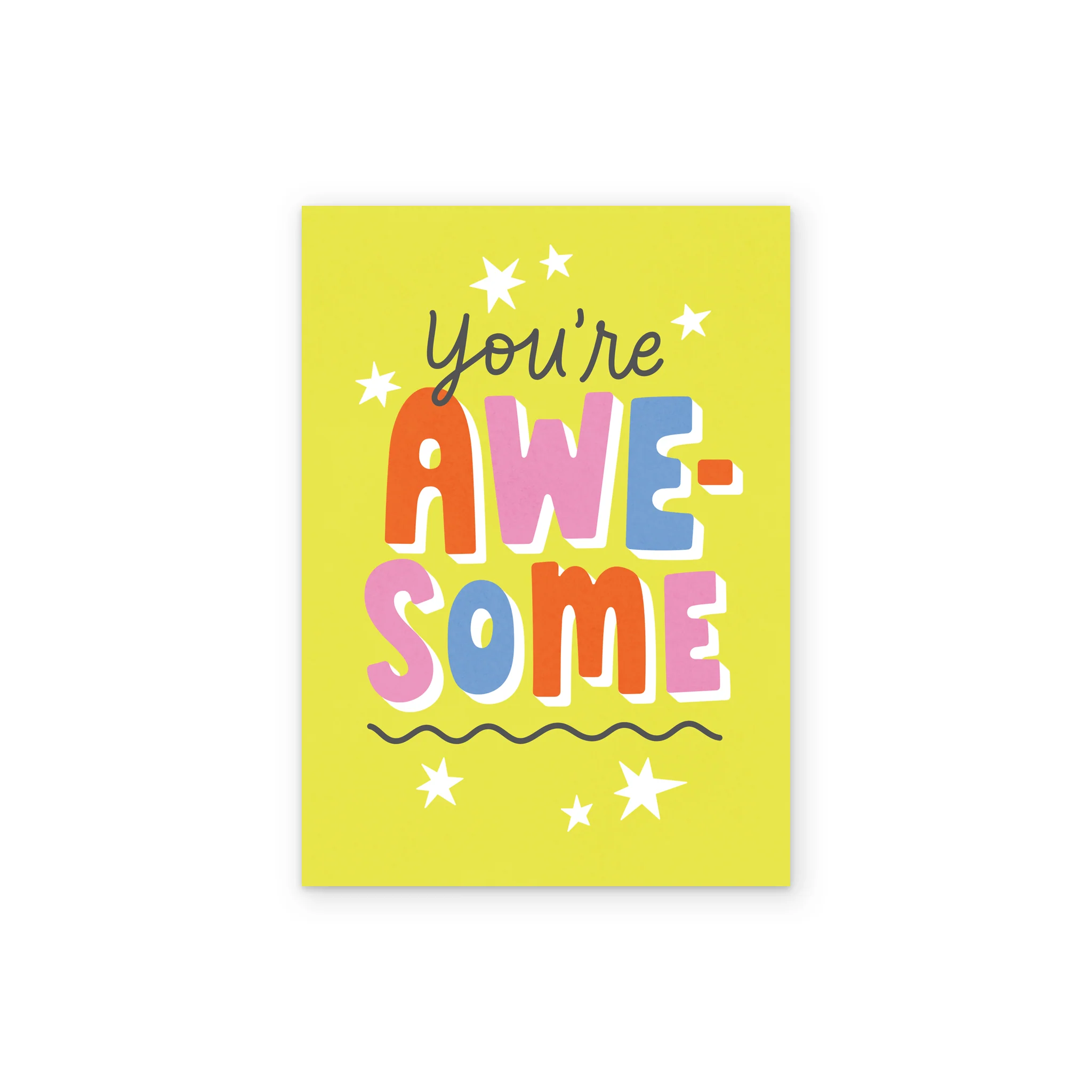 Personalised 'You're Awesome' Just to Say Card - Image 2