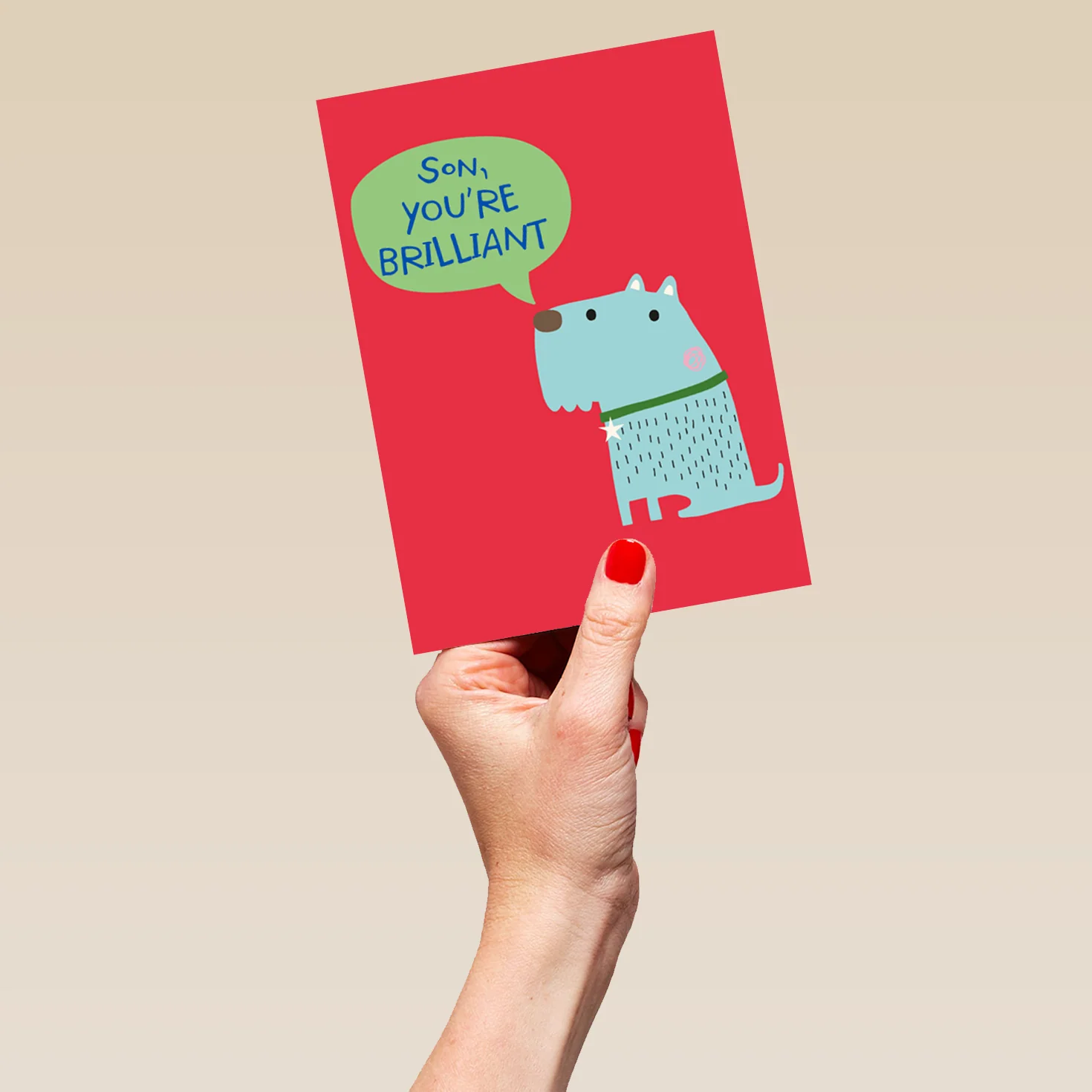 Personalised You're Brilliant Birthday Card For Son - Image 5