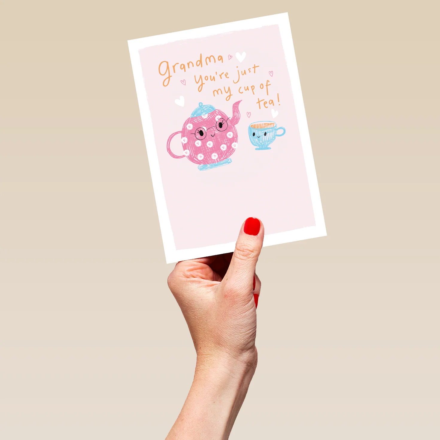 Personalised You're My Cup Of Tea Birthday Card For Grandma - Image 5