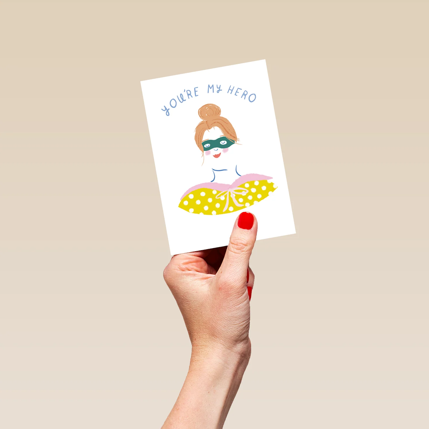 Personalised You're My Hero Mother's Day Card - Image 4
