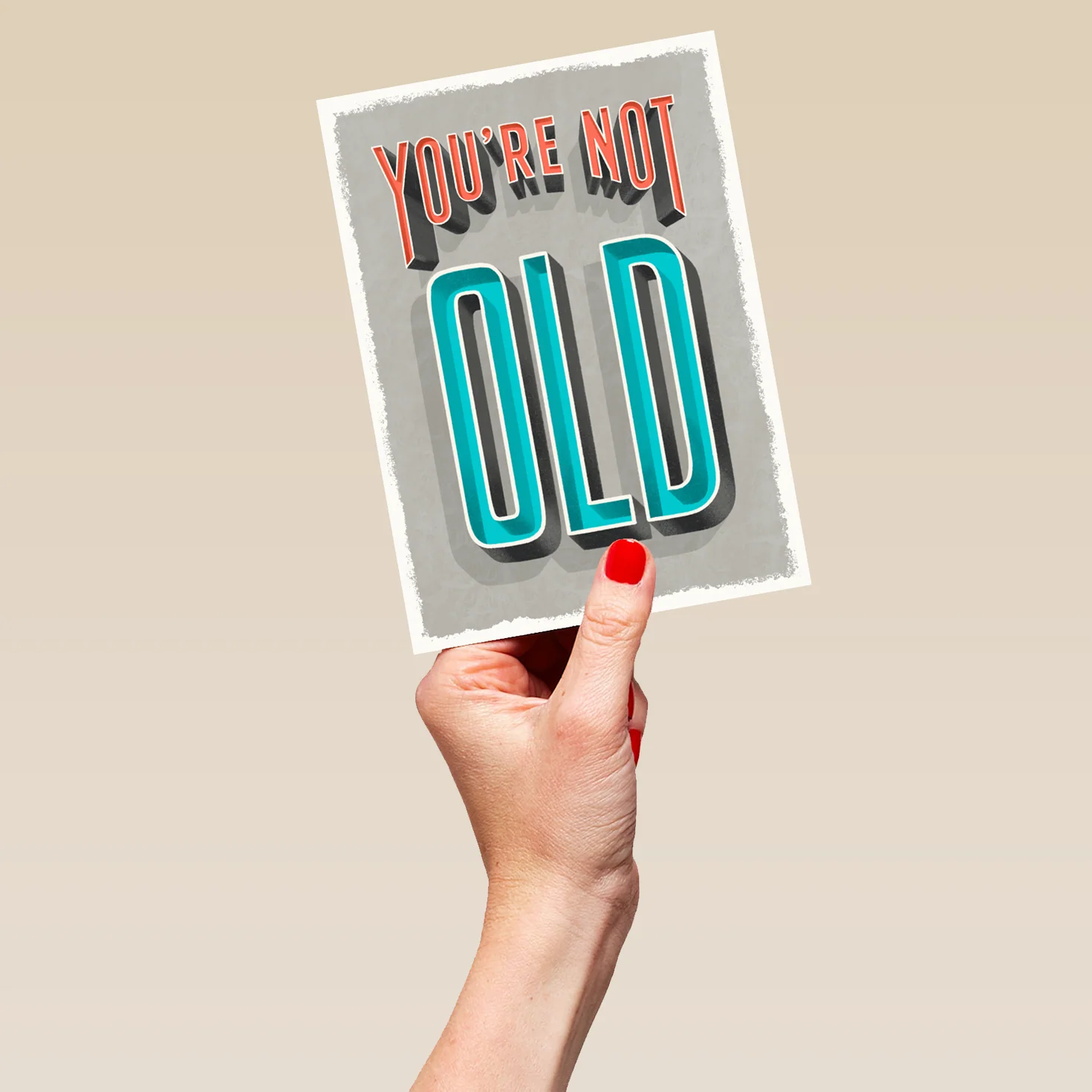 Personalised You're Not Old Funny Birthday Card - Image 5