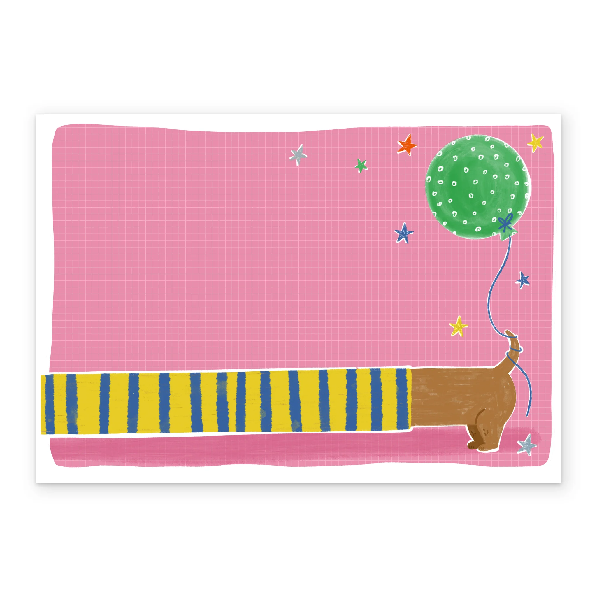 Personalised You're Pawsome Cute Dog Kids Birthday Card - Image 3