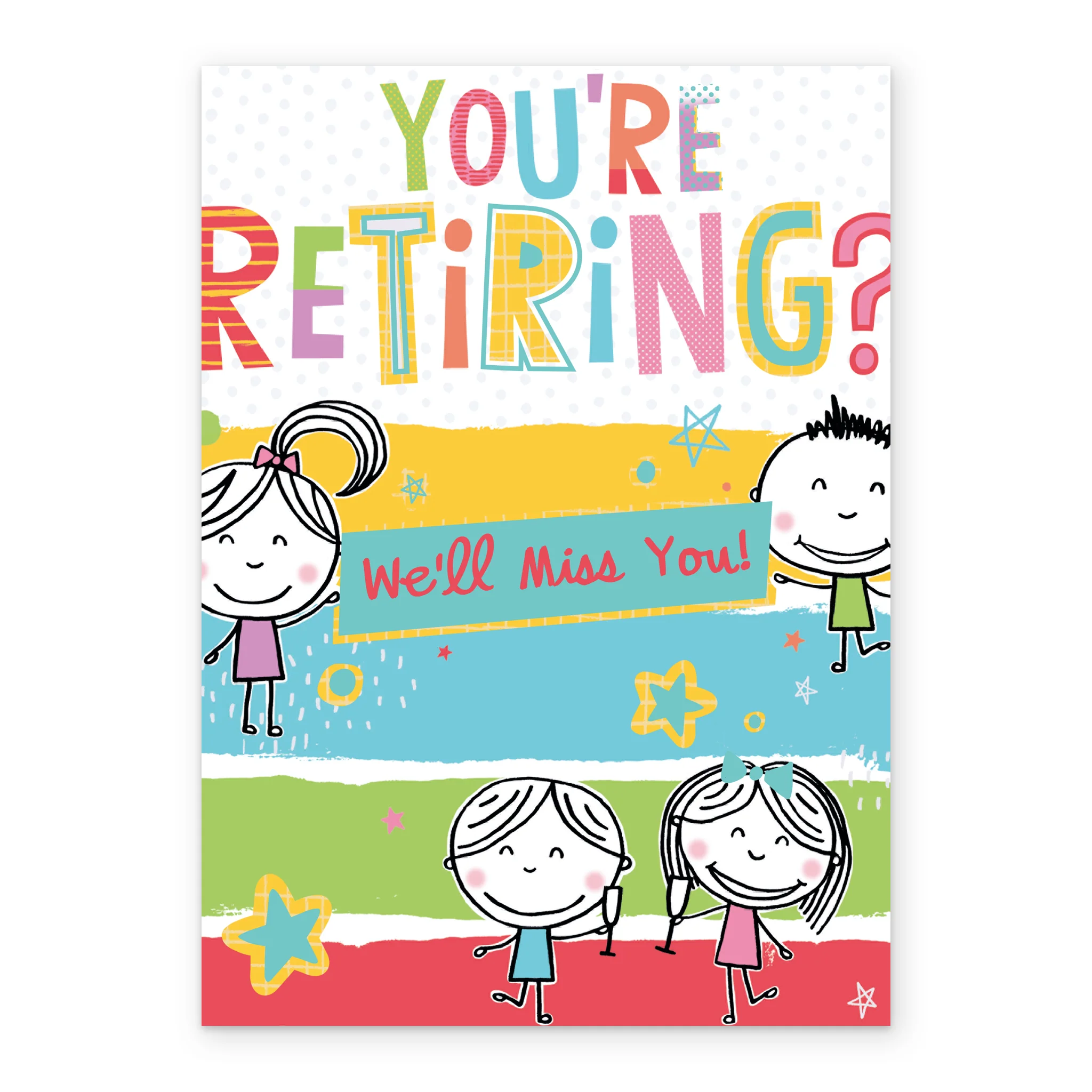 Personalised You're Retiring Card - Image 2