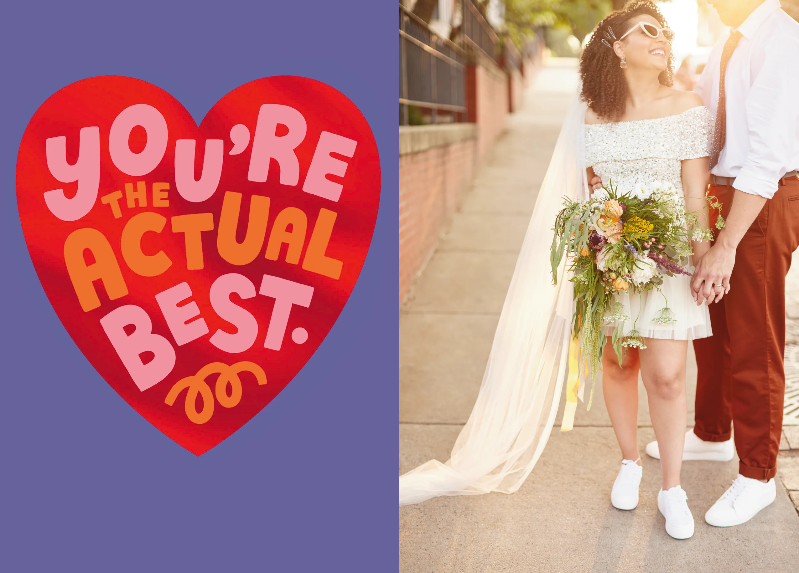 Personalised 'You're the Best' Photo Upload Valentine's Day Card