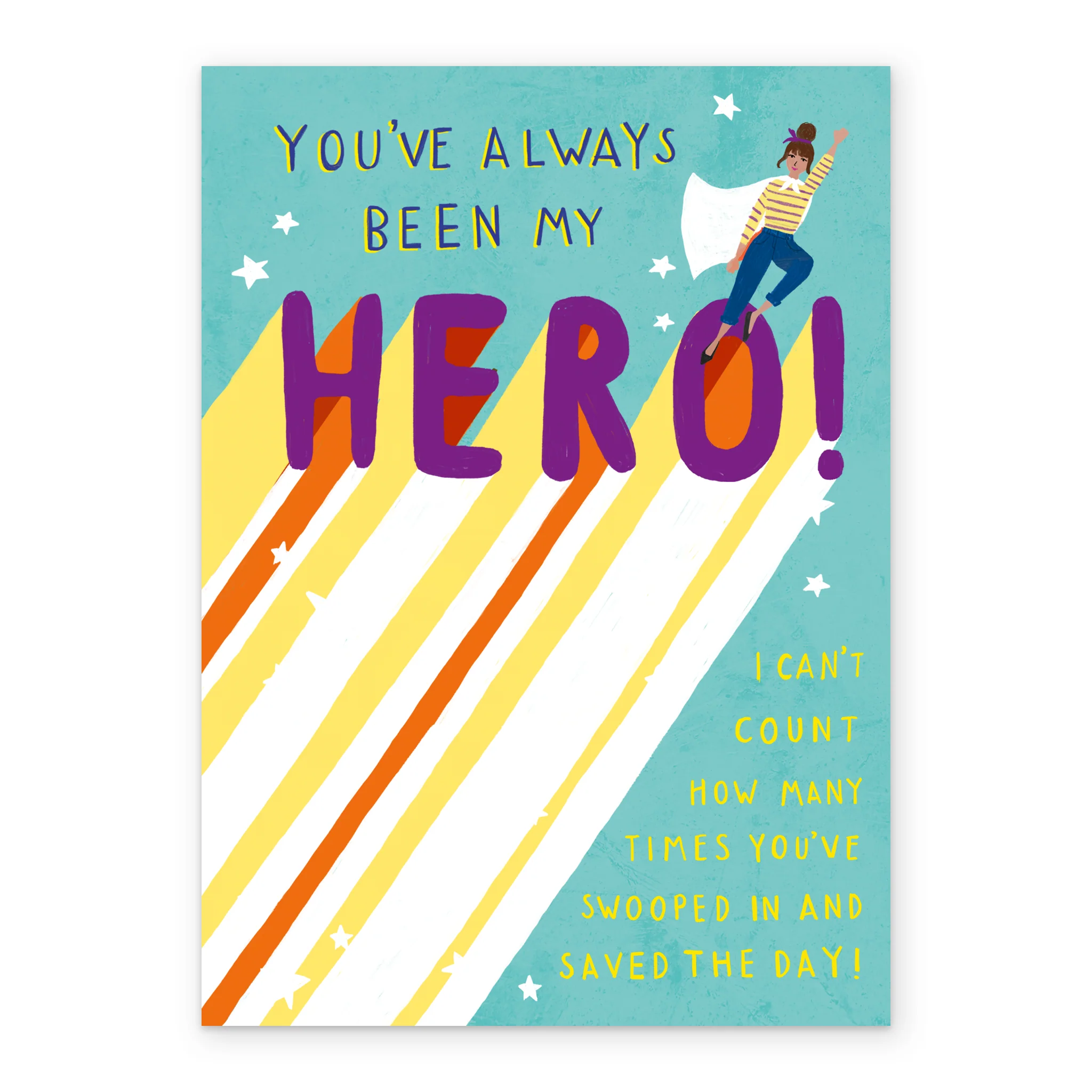 Personalised You've Always Been My Hero Mother's Day Card - Image 2