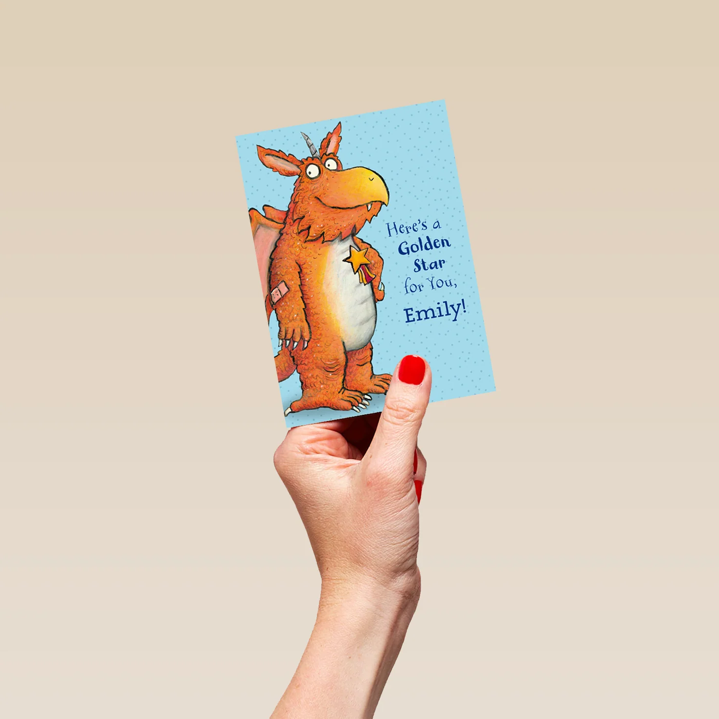 Personalised Zog Kids' Birthday Card - Image 4