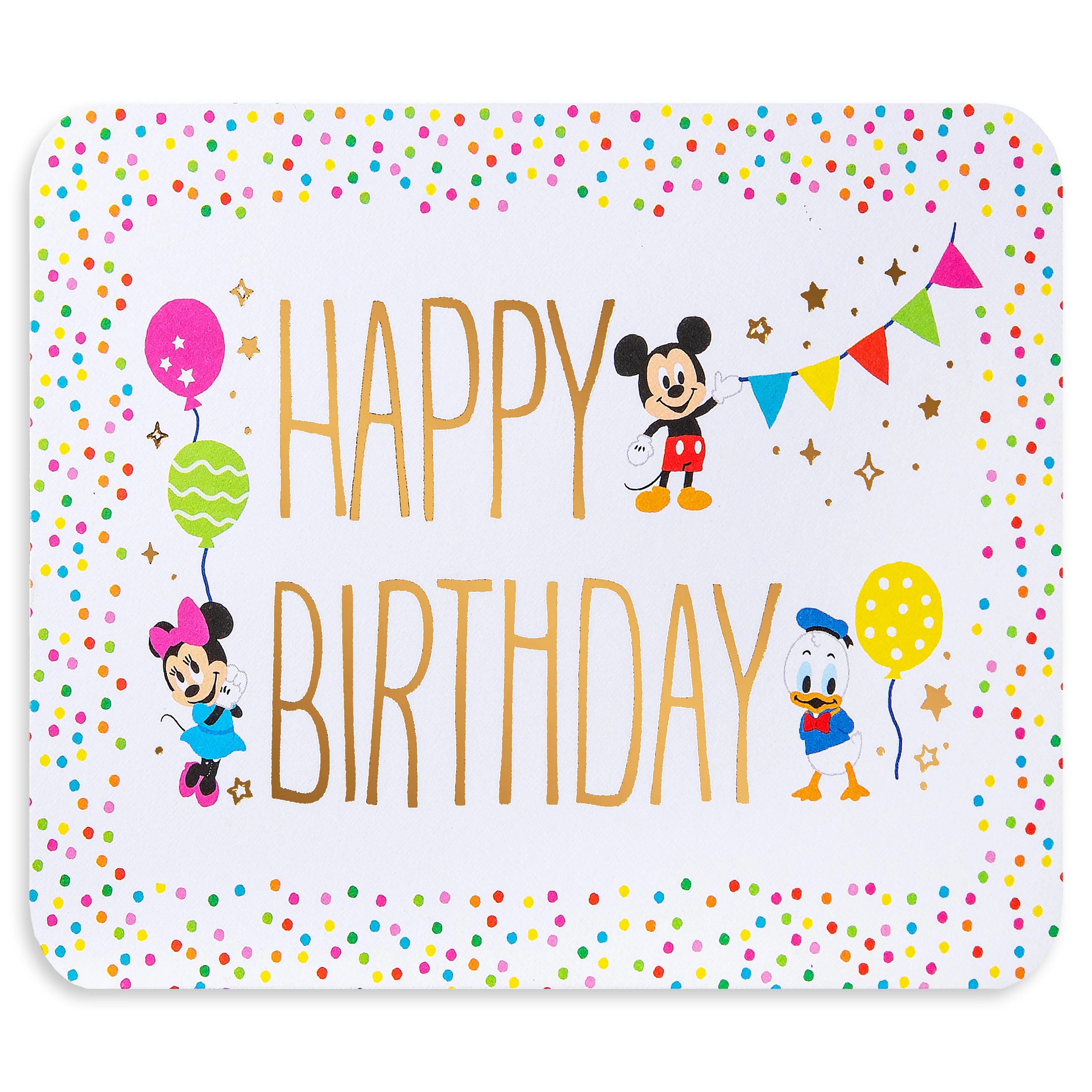 Pop-up Birthday Card - 3D Disney Mickey & Minnie Pop-Up Birthday Scene Design - Image 4