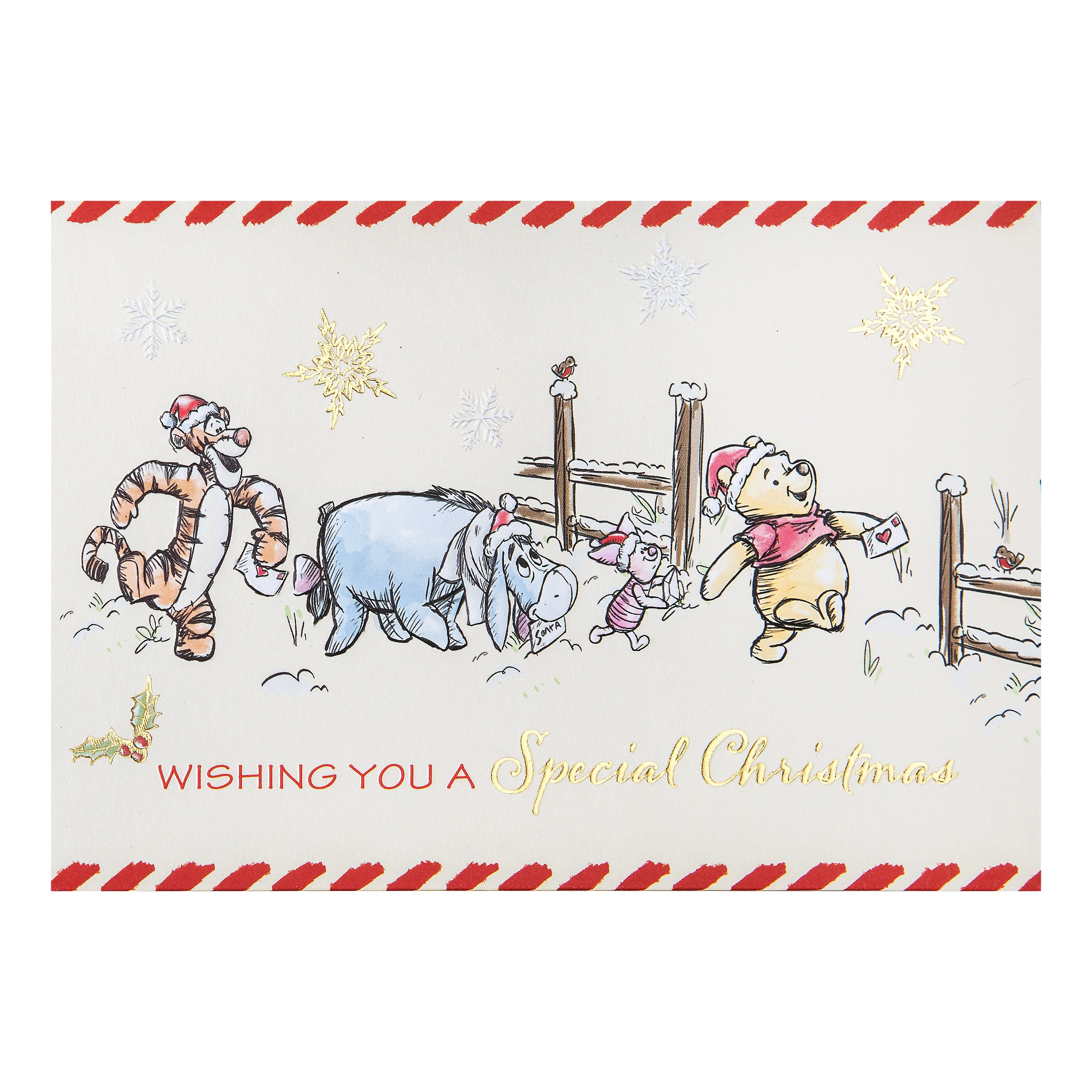 Pop-Up Christmas Card - 3D Disney Winnie The Pooh Pop-Up Christmas Card - Image 4