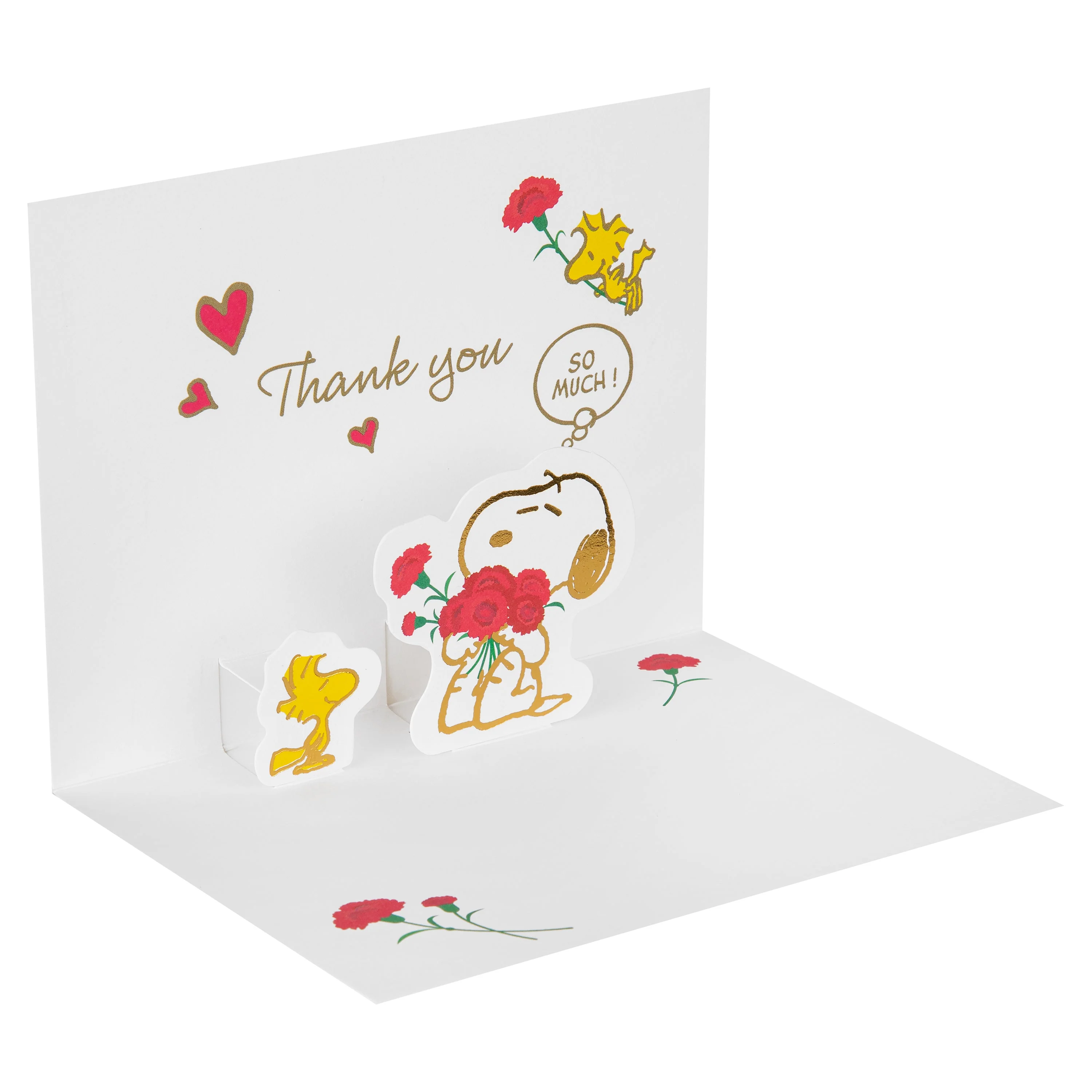 Pop-up Mother’s Day Card - 3D SNOOPY & WOODSTOCK Pop-Up Design