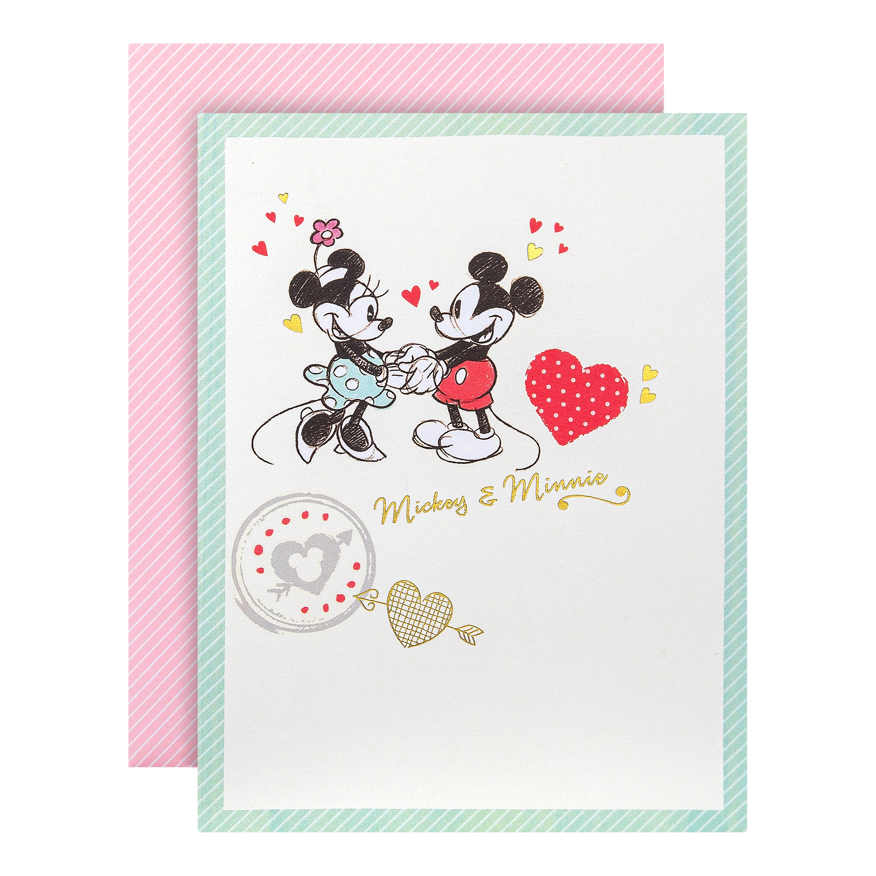 Pop-Up Valentine’s Day Card - 3D Disney Mickey & Minnie Pop-Up Design - Image 2
