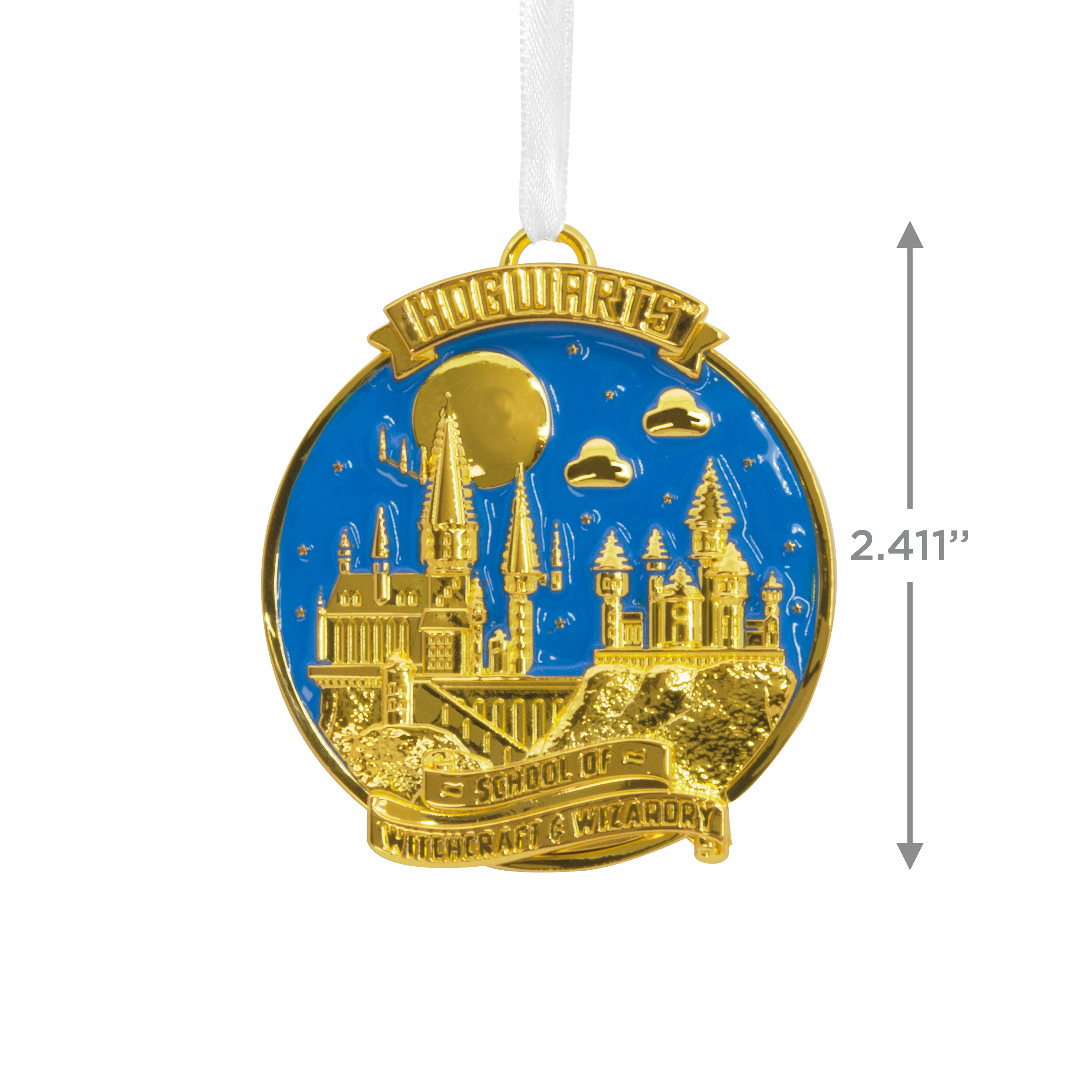 Premium Collectable Harry Potter™ - Hogwarts™ at Night Ornament - Image 3