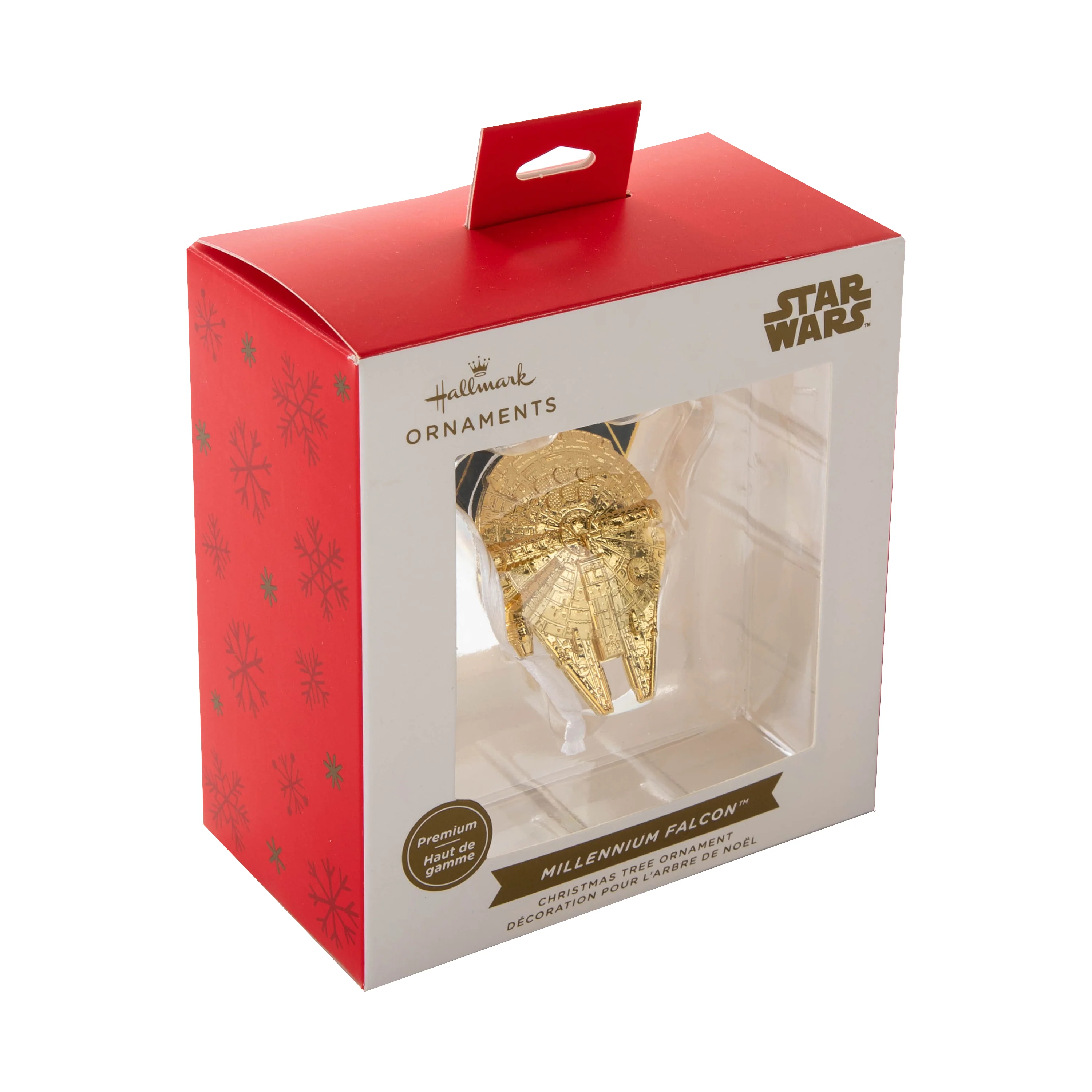Premium Collectable Star Wars™ - Golden Millennium Falcon Ornament - Image 5