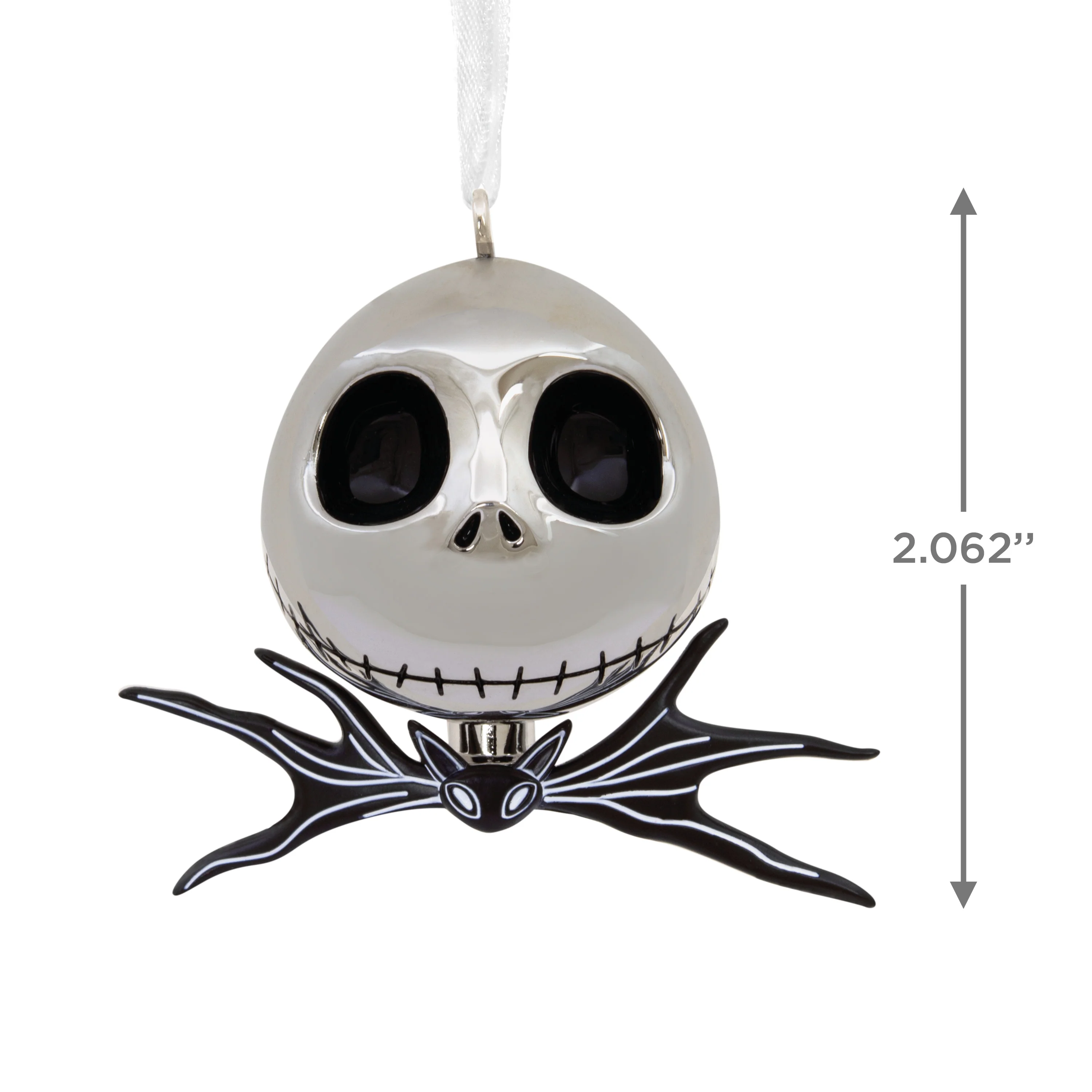 Premium Metal Disney The Nightmare Before Christmas - Jack Skellington Head Ornament - Image 3