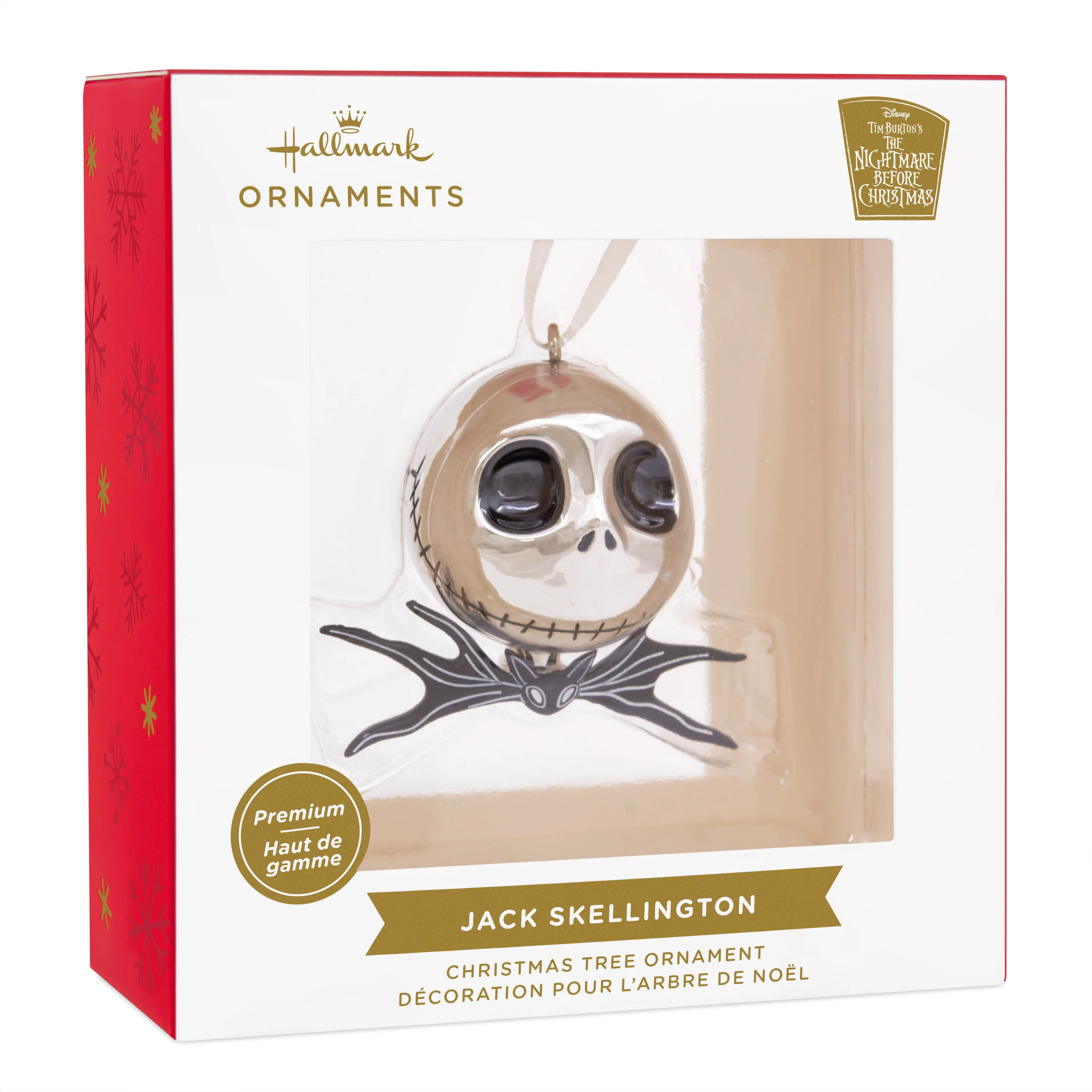 Premium Metal Disney The Nightmare Before Christmas - Jack Skellington Head Ornament - Image 5