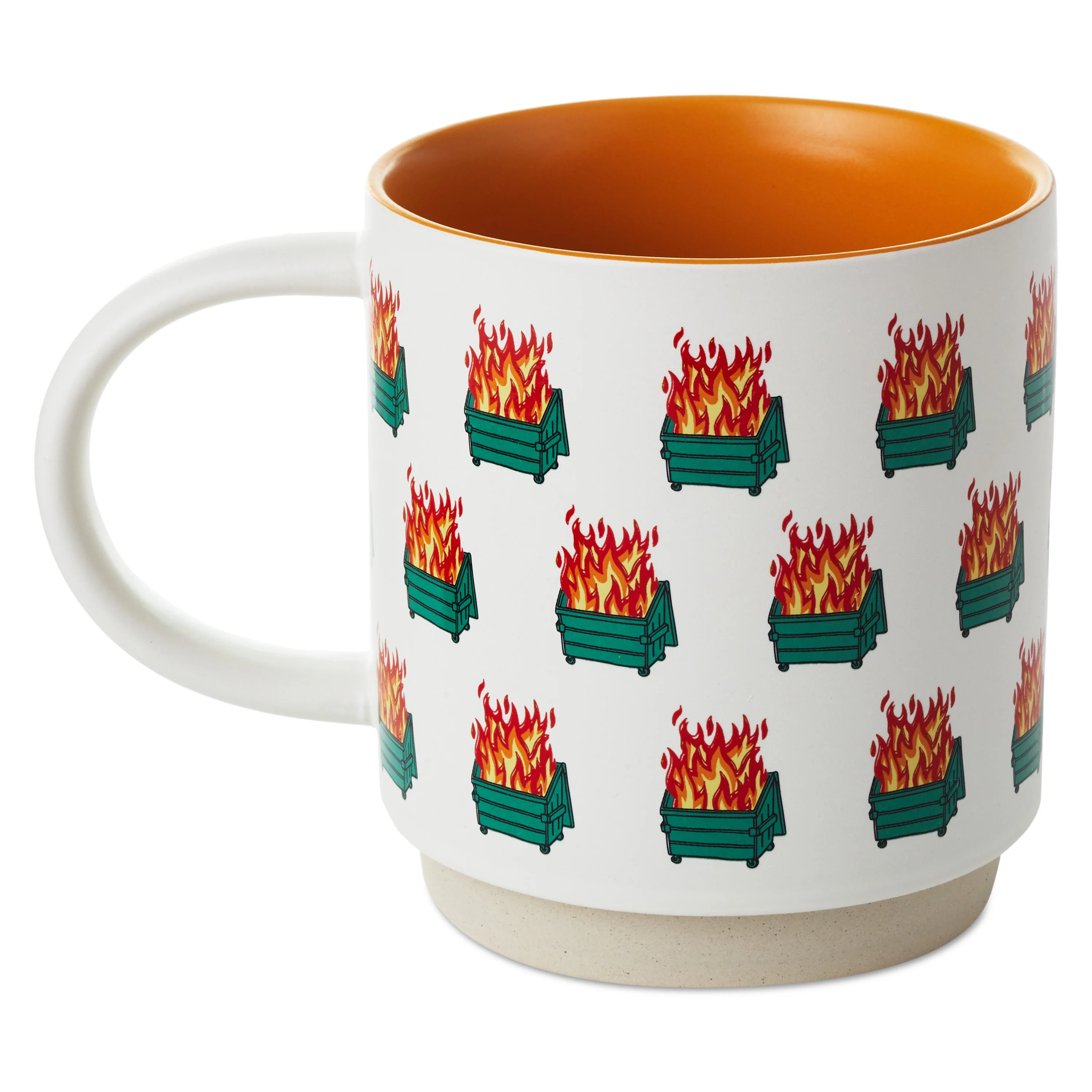 Shoebox Funny Ceramic Mug - Dumpster Fires 'Everything's Fine' - Image 2