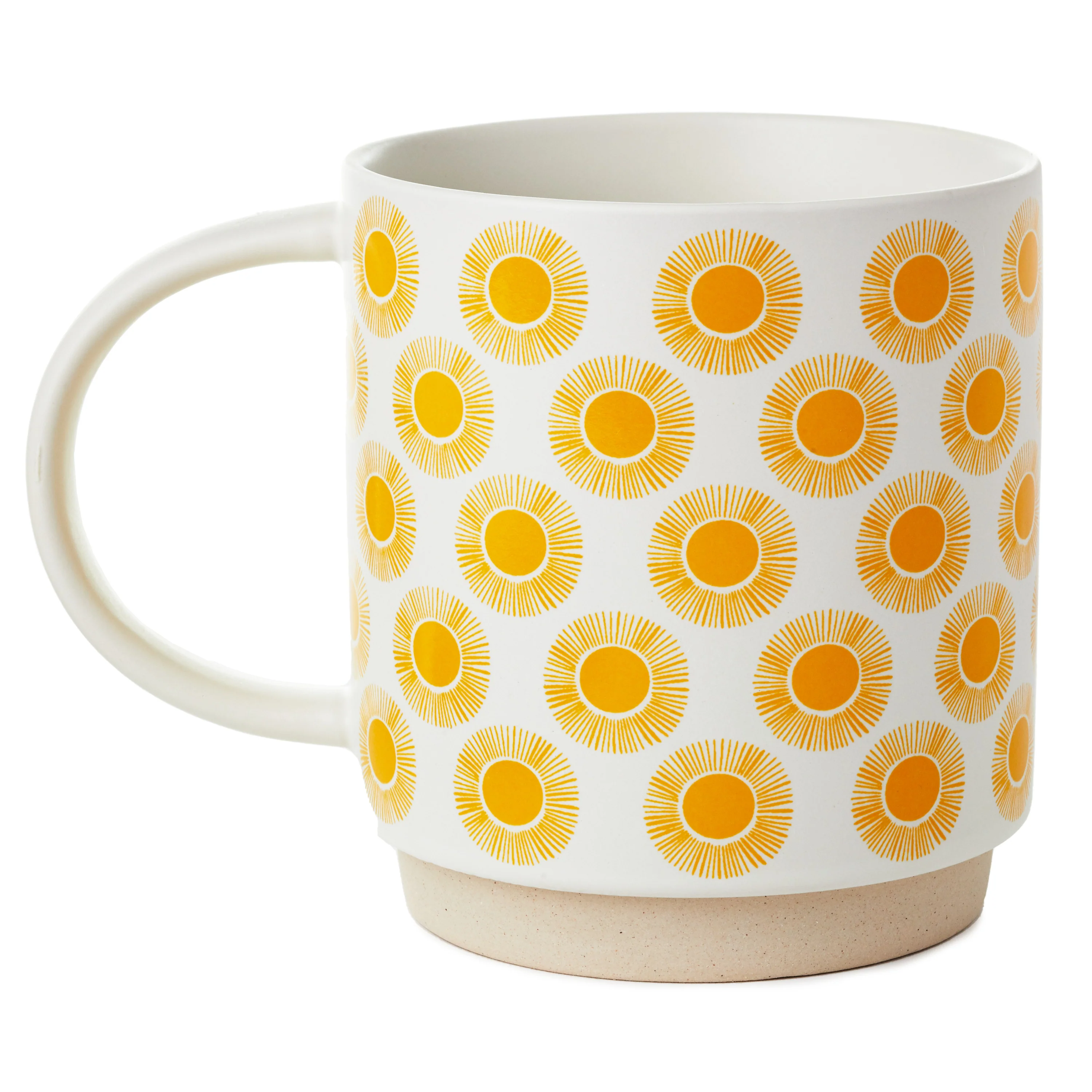 Shoebox Funny Ceramic Mug - Yellow Suns 'Not A Morning Person' - Image 2