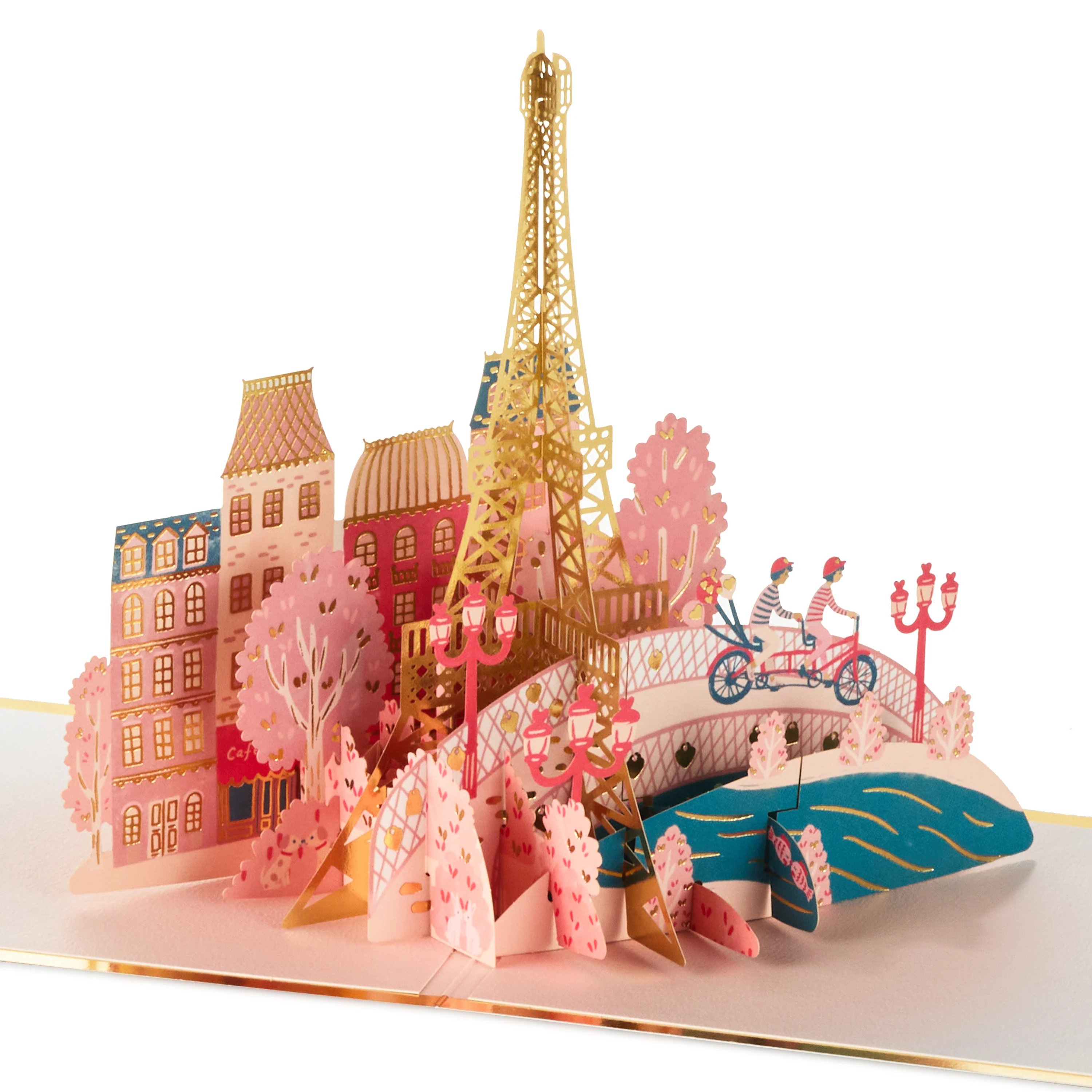Signature Paper Wonder 3D Pop-Up Paris Skyline Card