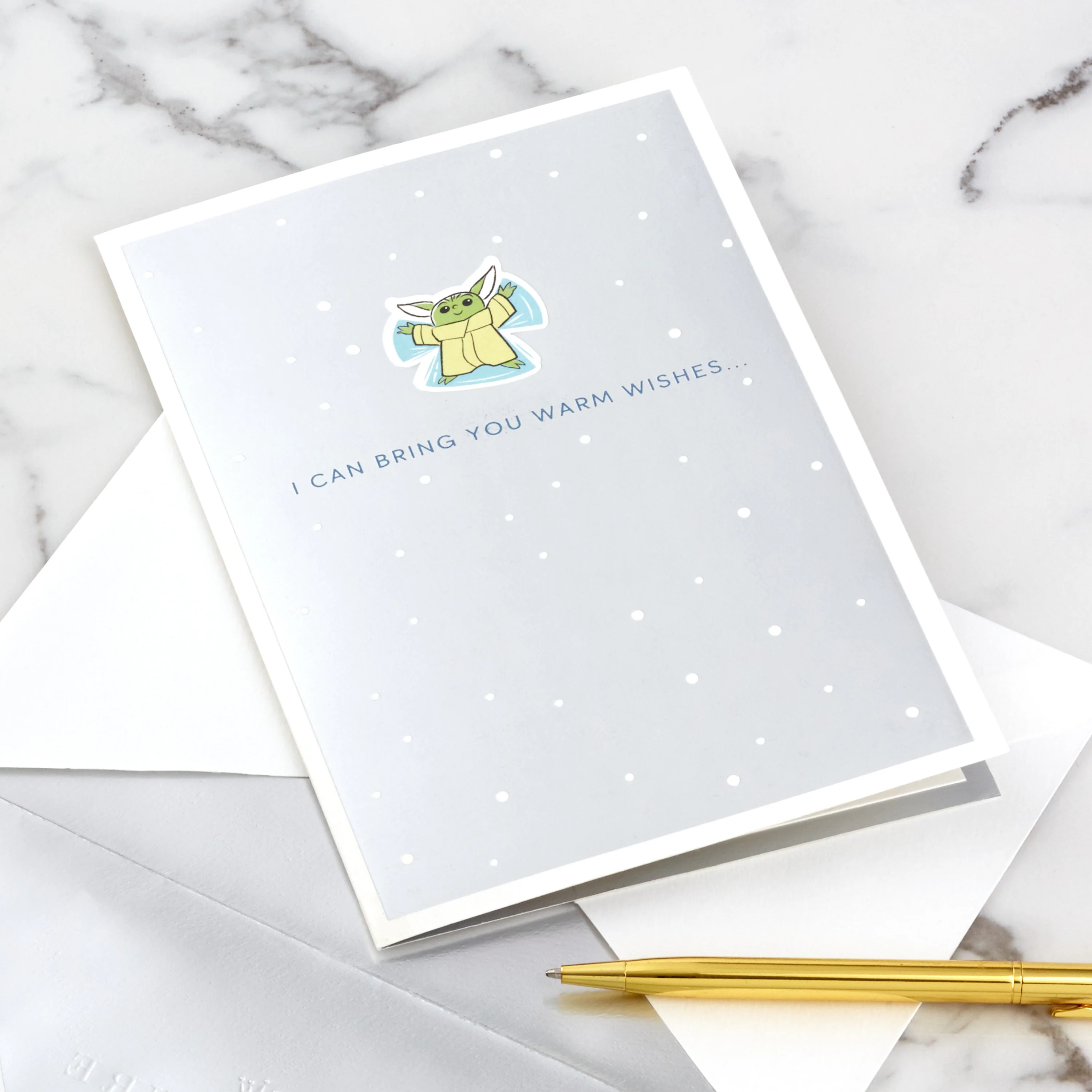Signature Paper Wonder Christmas Card - 3D Pop Up The Mandalorian™ Design - Image 7