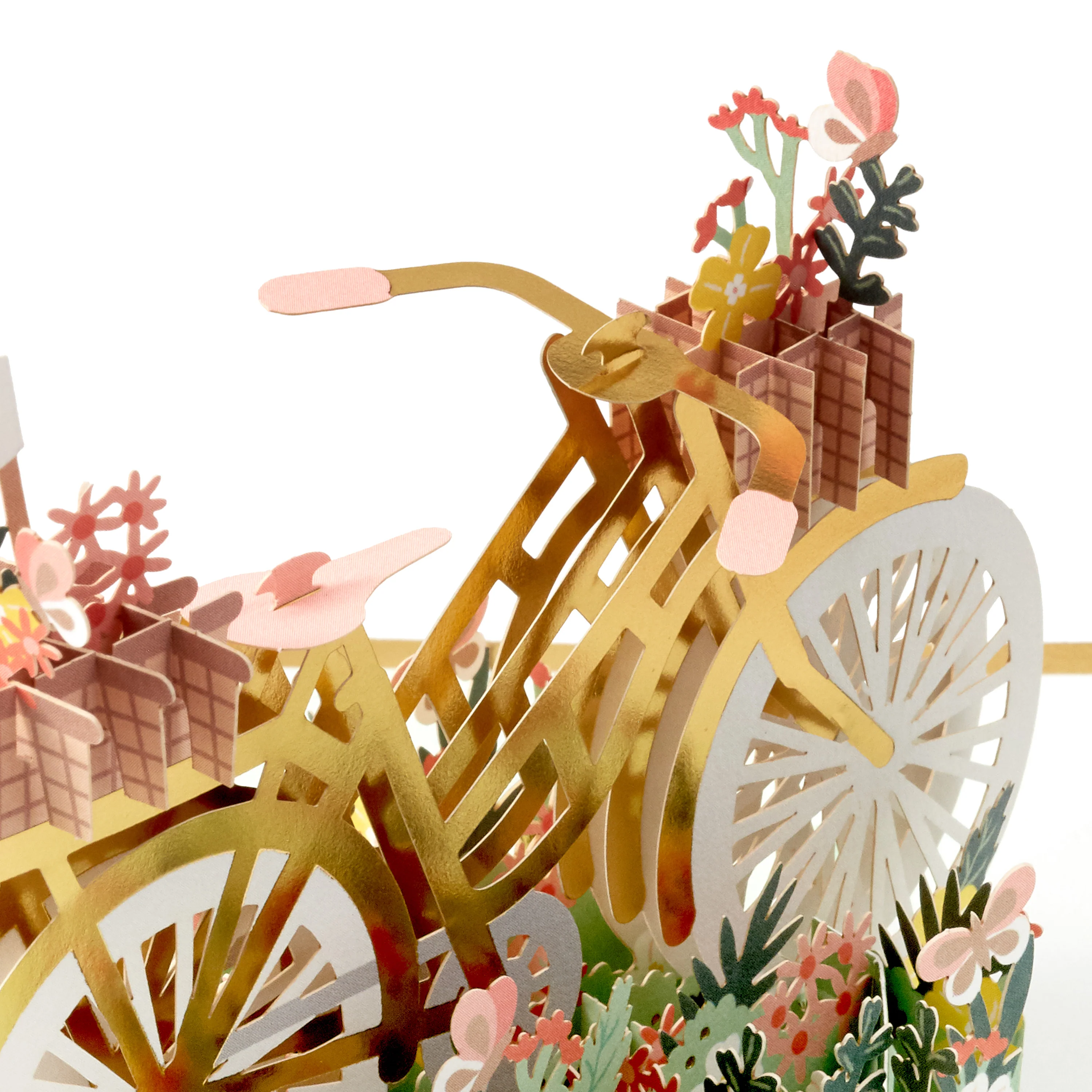 Signature Paper Wonder Collection 3D Pop-Up Bicycle Mother's Day Card - Image 3