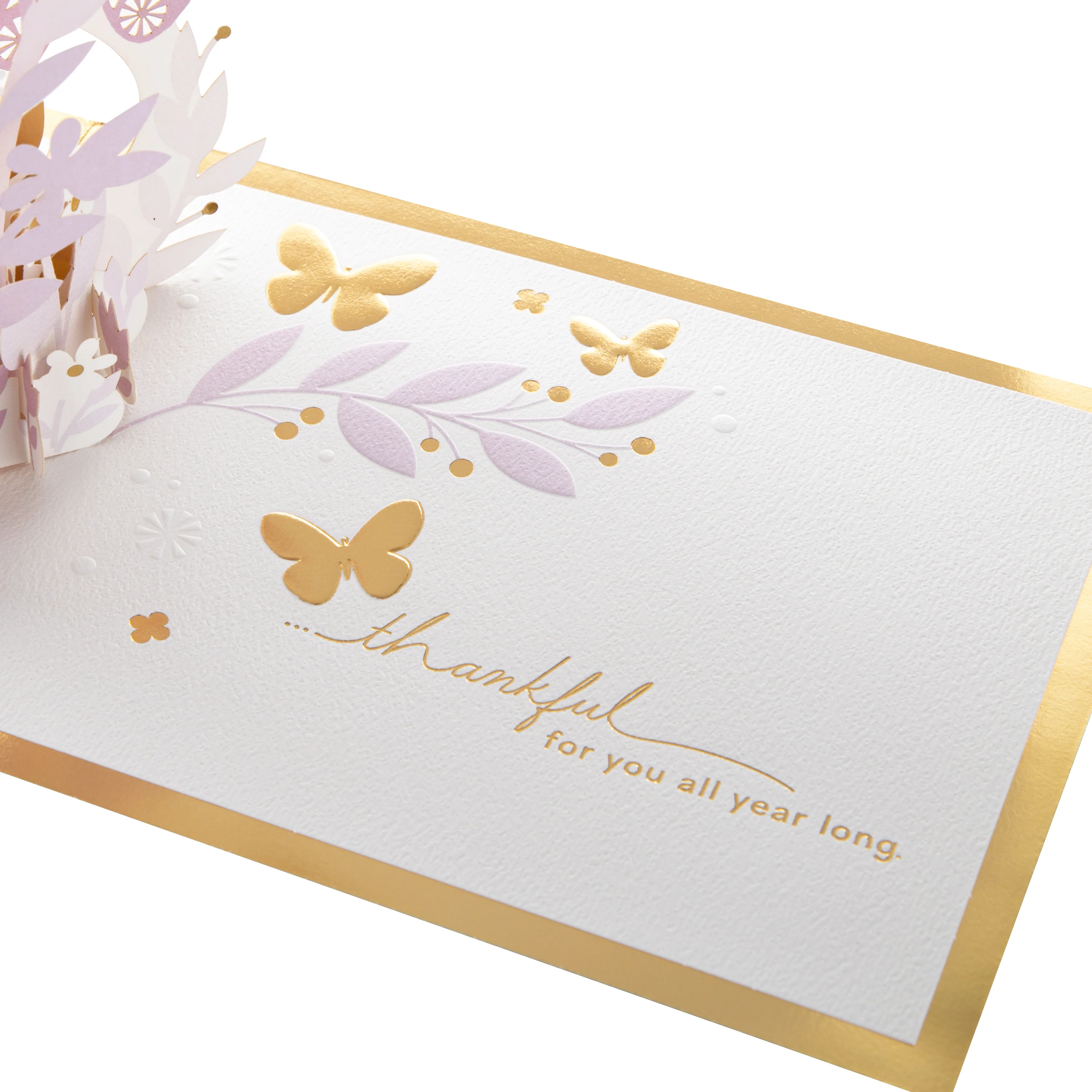 Signature Paper Wonder Collection 3D Pop-Up Butterflies Birthday Card - Image 5