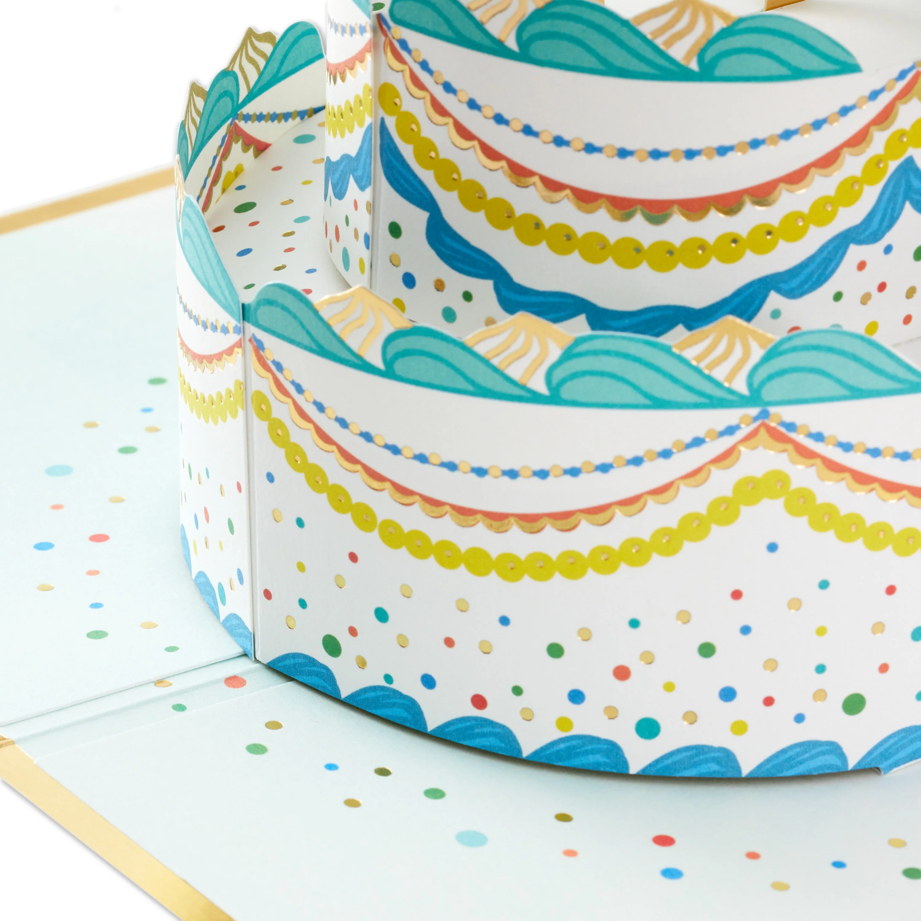 Signature Paper Wonder Collection 3D Pop-Up Cake Birthday Card - Image 3