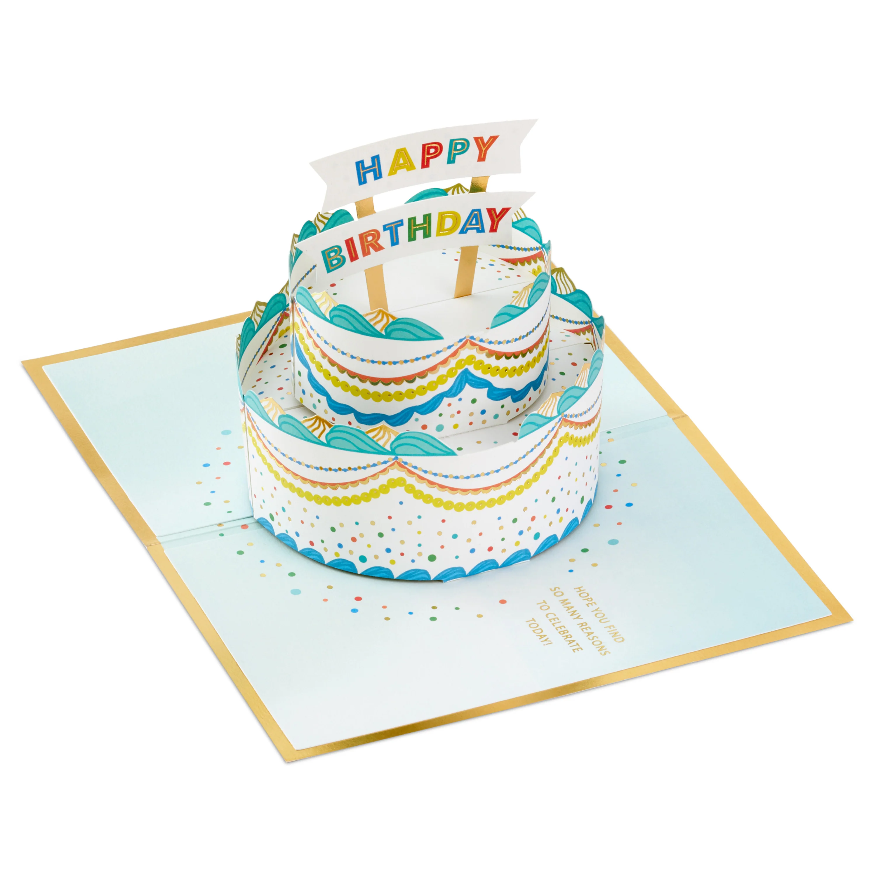 Signature Paper Wonder Collection 3D Pop-Up Cake Birthday Card - Image 6