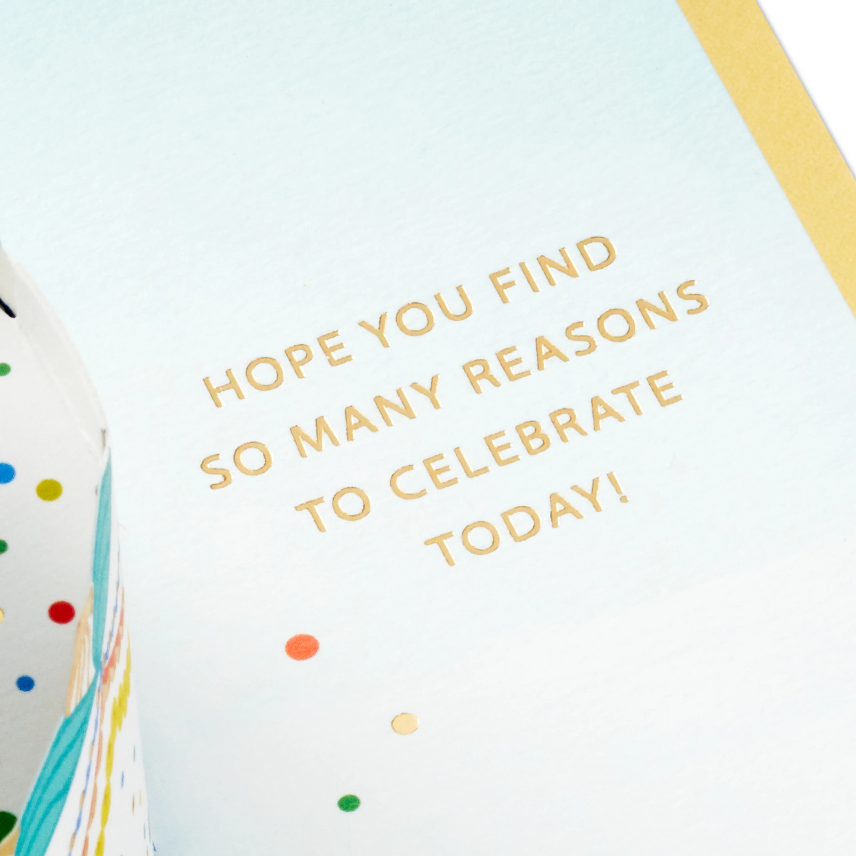 Signature Paper Wonder Collection 3D Pop-Up Cake Birthday Card - Image 7