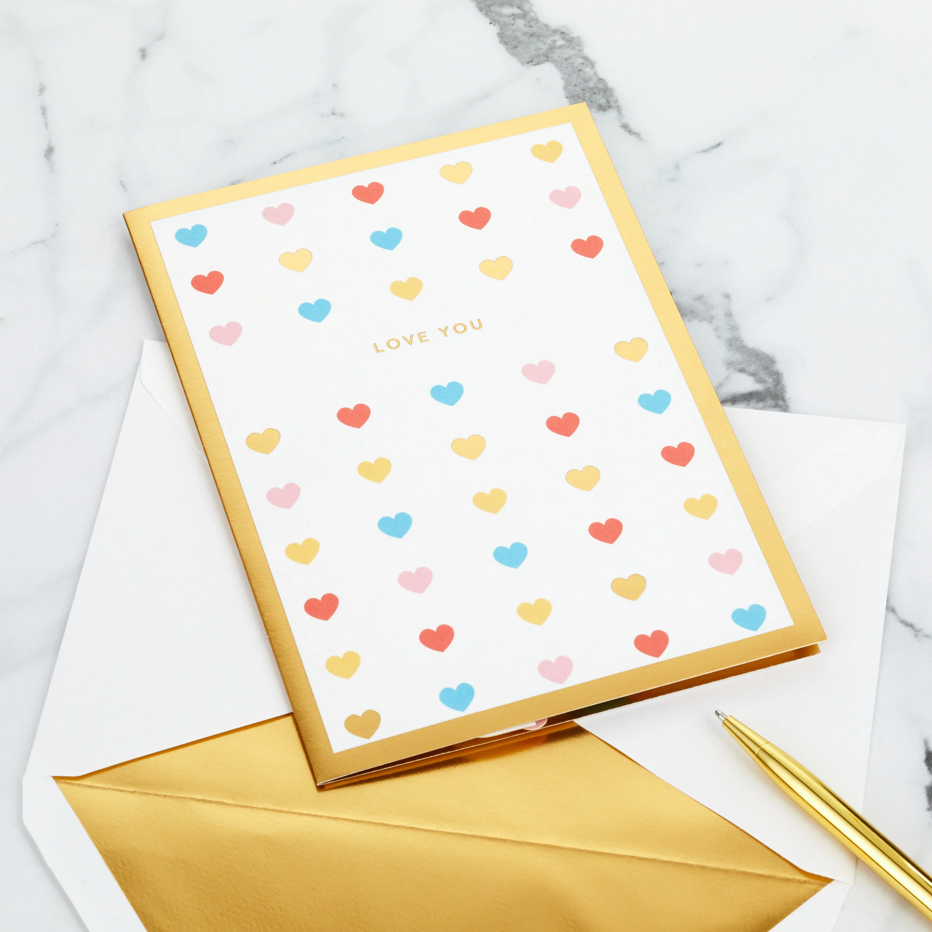 Signature Paper Wonder Collection 3D Pop-Up Love You Celebration Card - Image 4