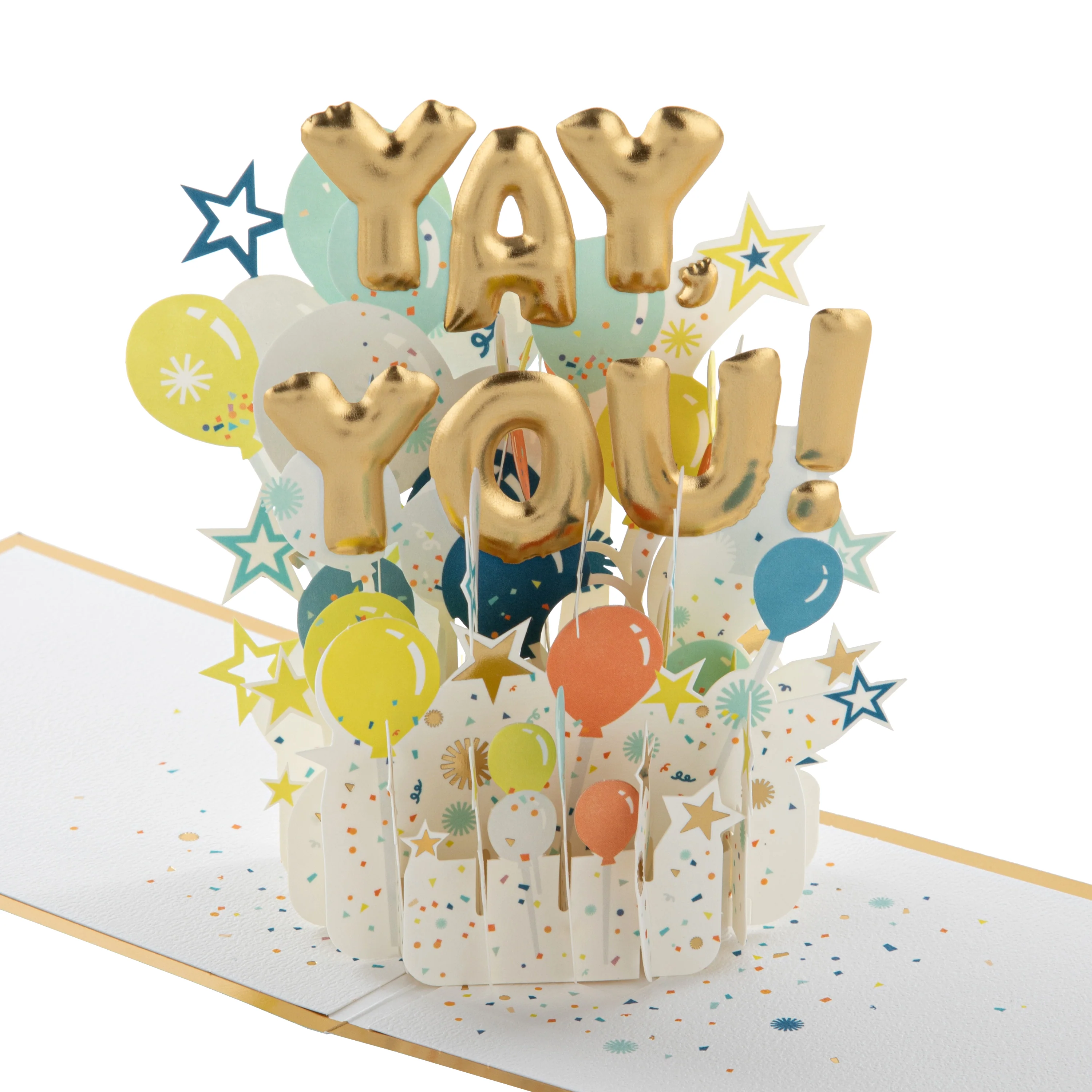 Signature Paper Wonder Collection 3D Pop-Up 'Yay You' Birthday Card