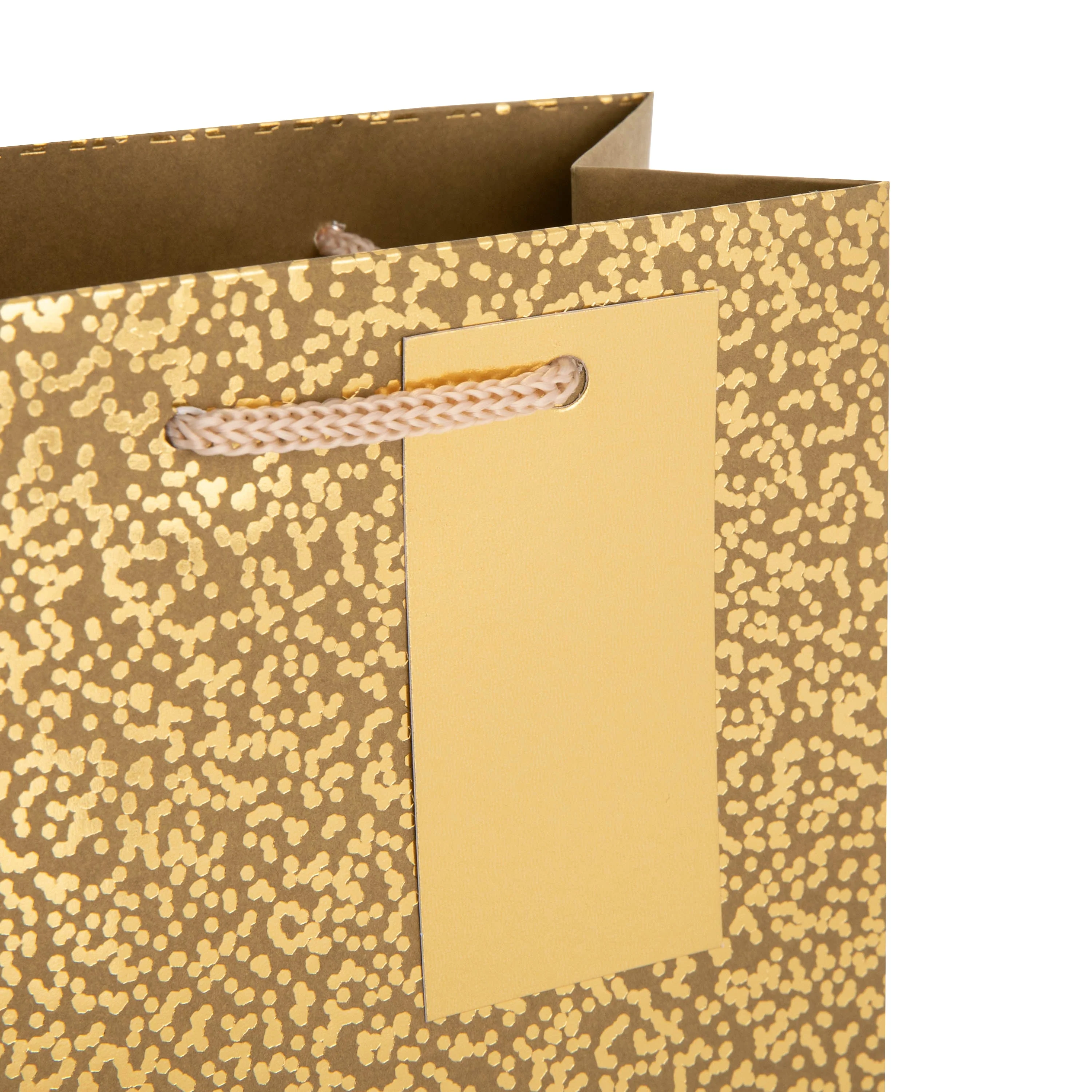 Small Gift Bag - Gold Speckled Design - Image 3