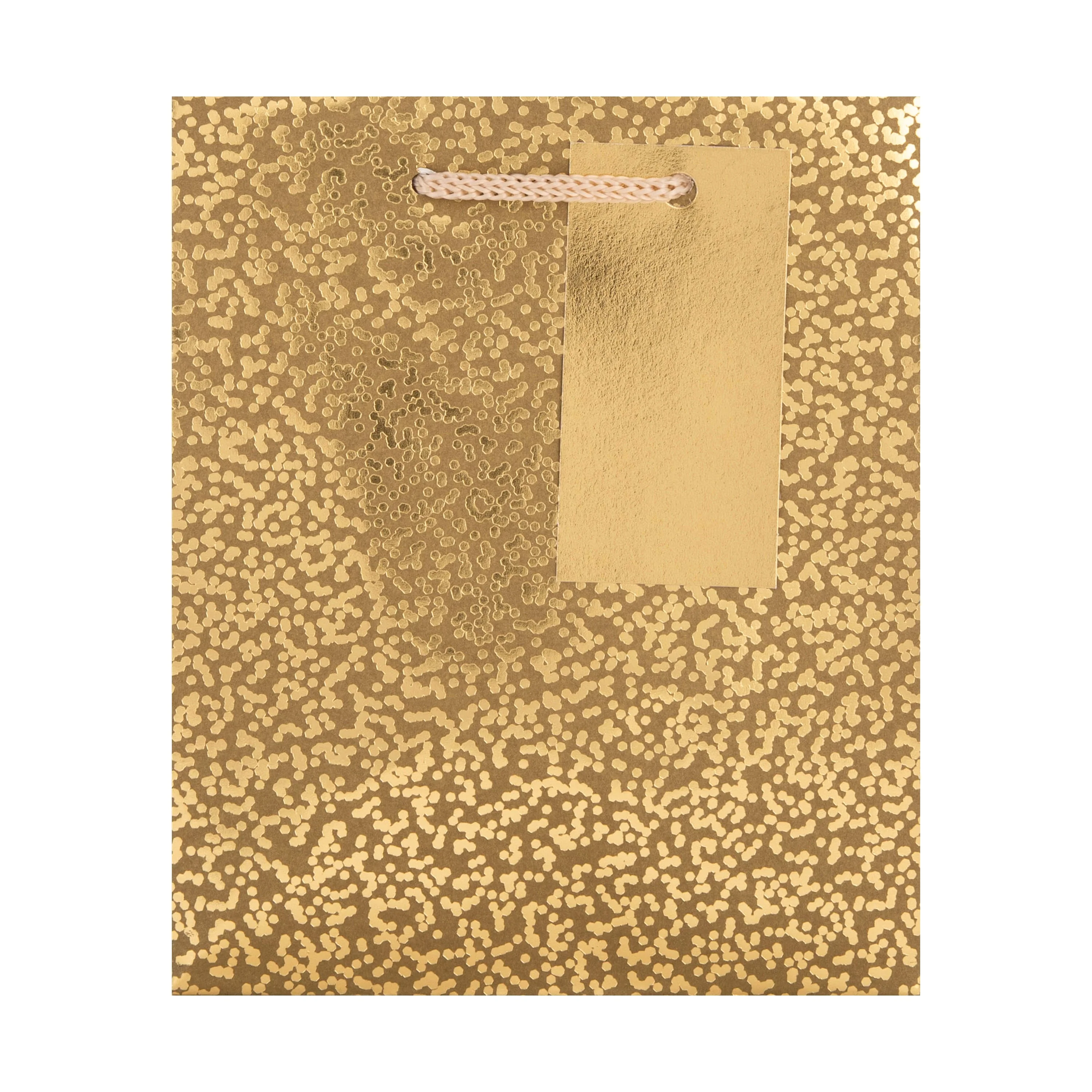 Small Gift Bag - Gold Speckled Design - Image 5
