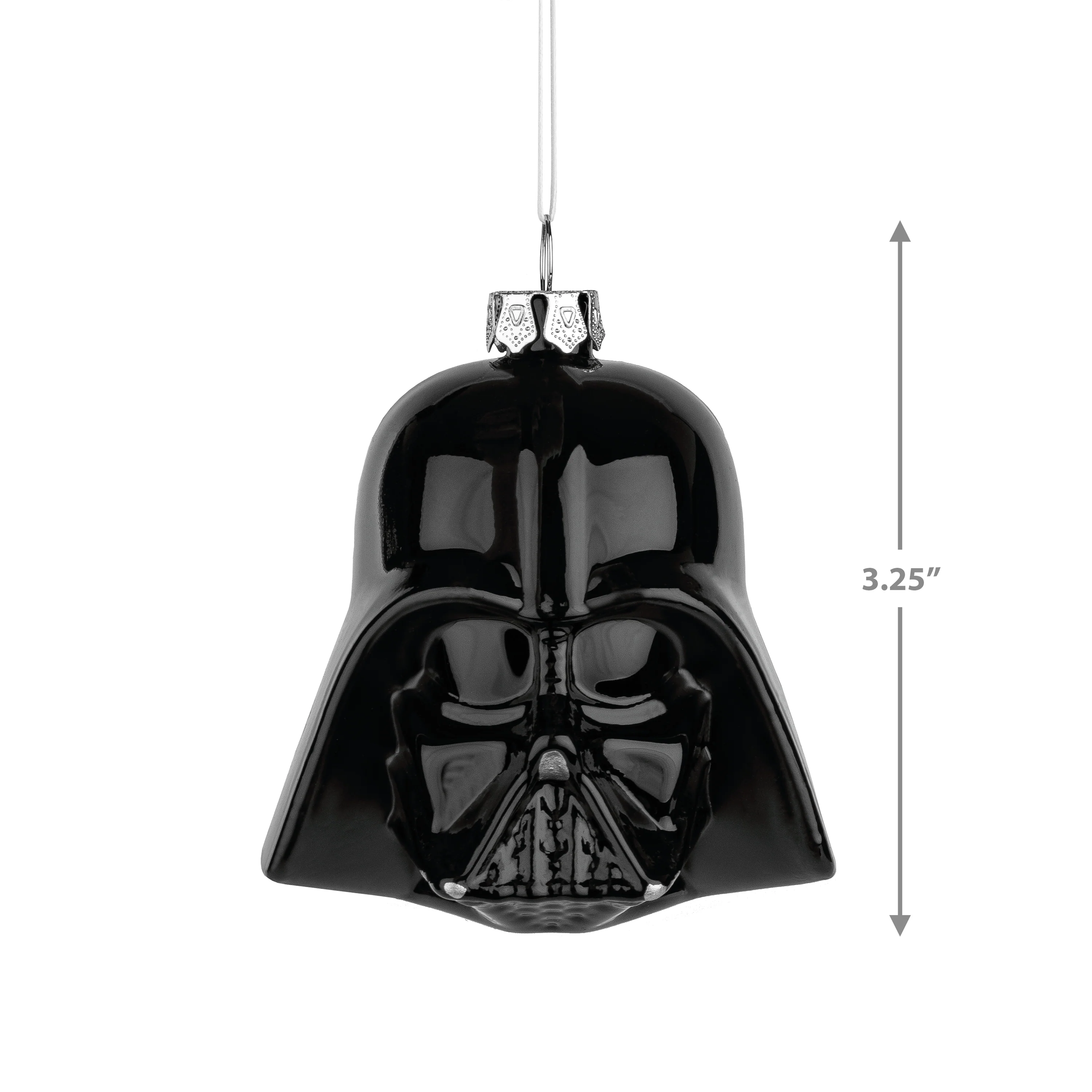 Star Wars™ Glass Ornament - Darth Vader Helmet - Image 4