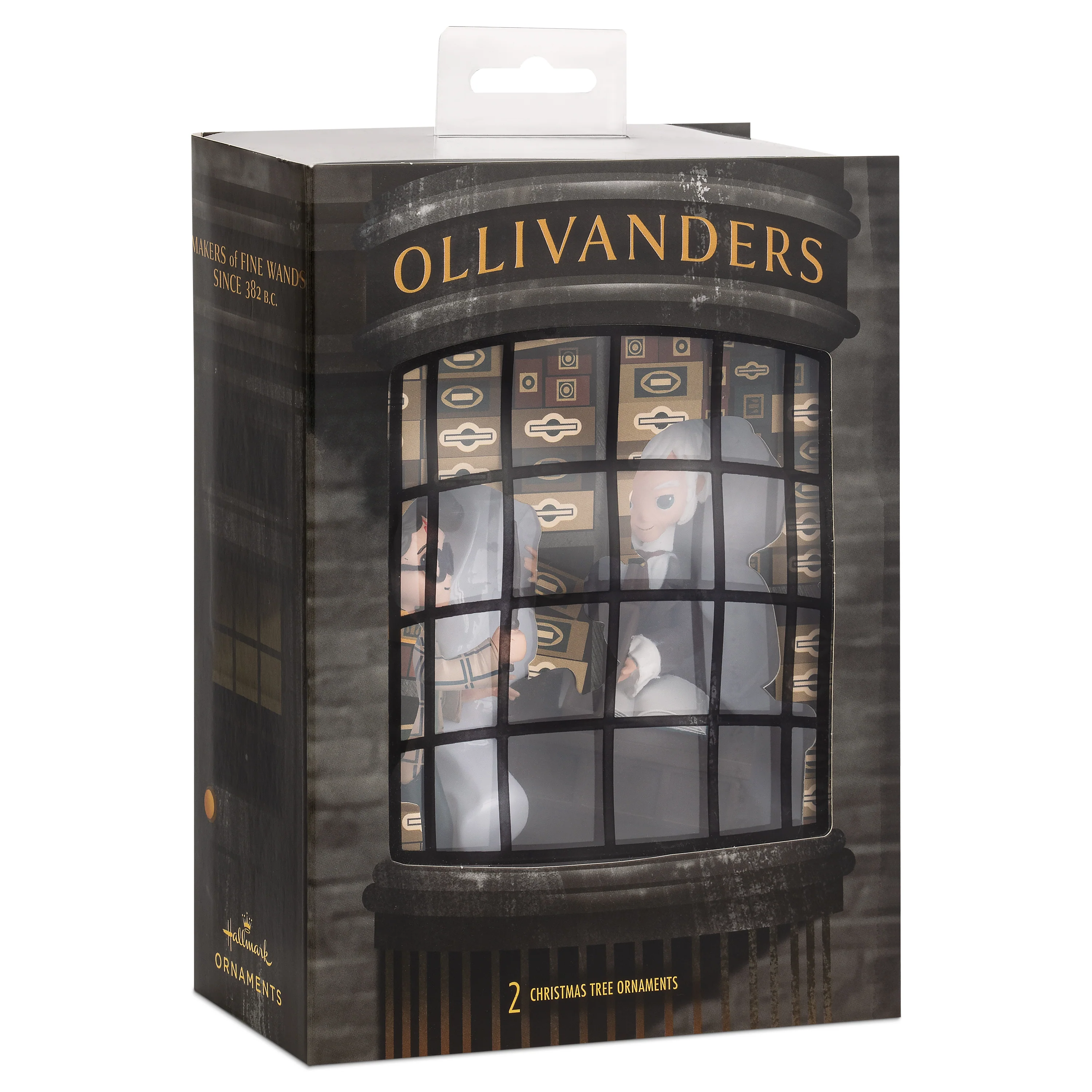 Storied Moments Harry Potter™ Ornaments - Set of 2 - Harry Potter™ & Ollivander - Image 2