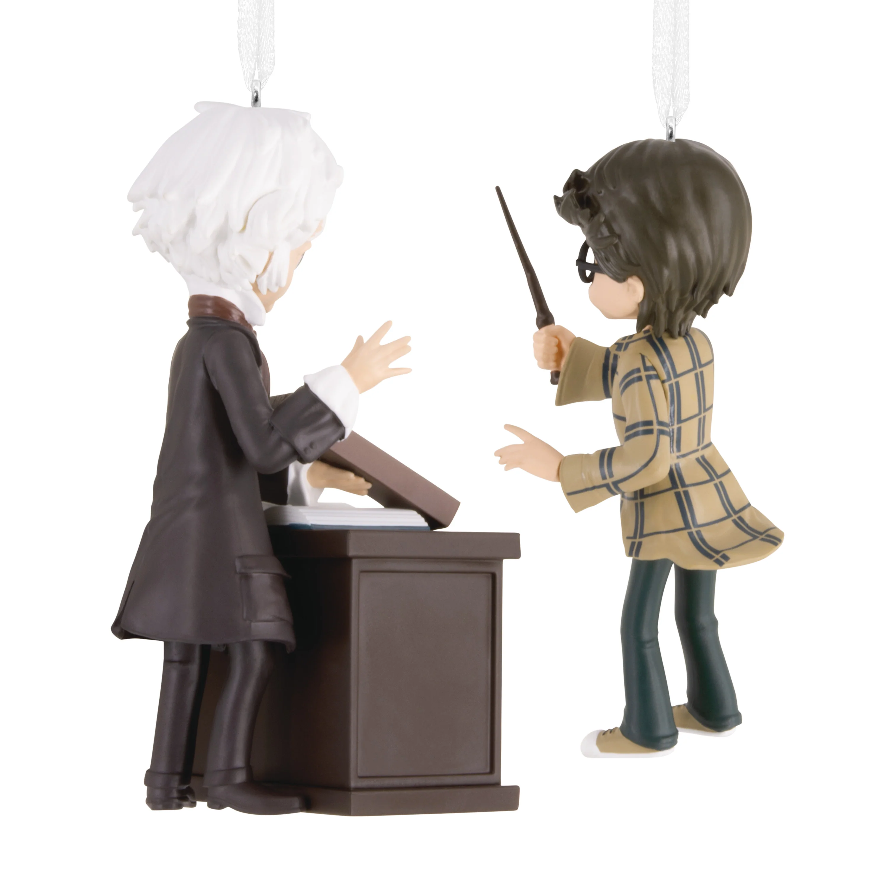 Storied Moments Harry Potter™ Ornaments - Set of 2 - Harry Potter™ & Ollivander - Image 3