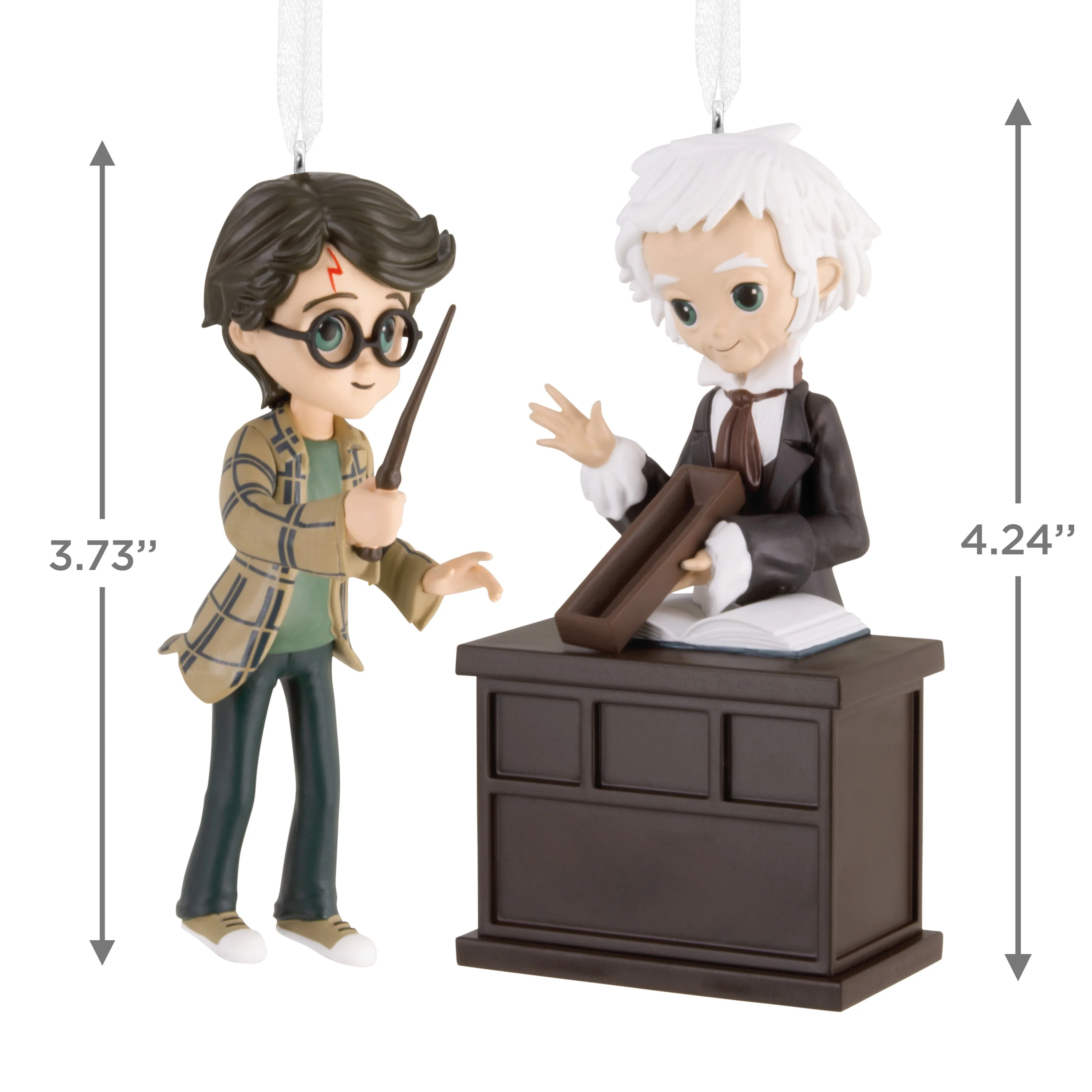 Storied Moments Harry Potter™ Ornaments - Set of 2 - Harry Potter™ & Ollivander - Image 5